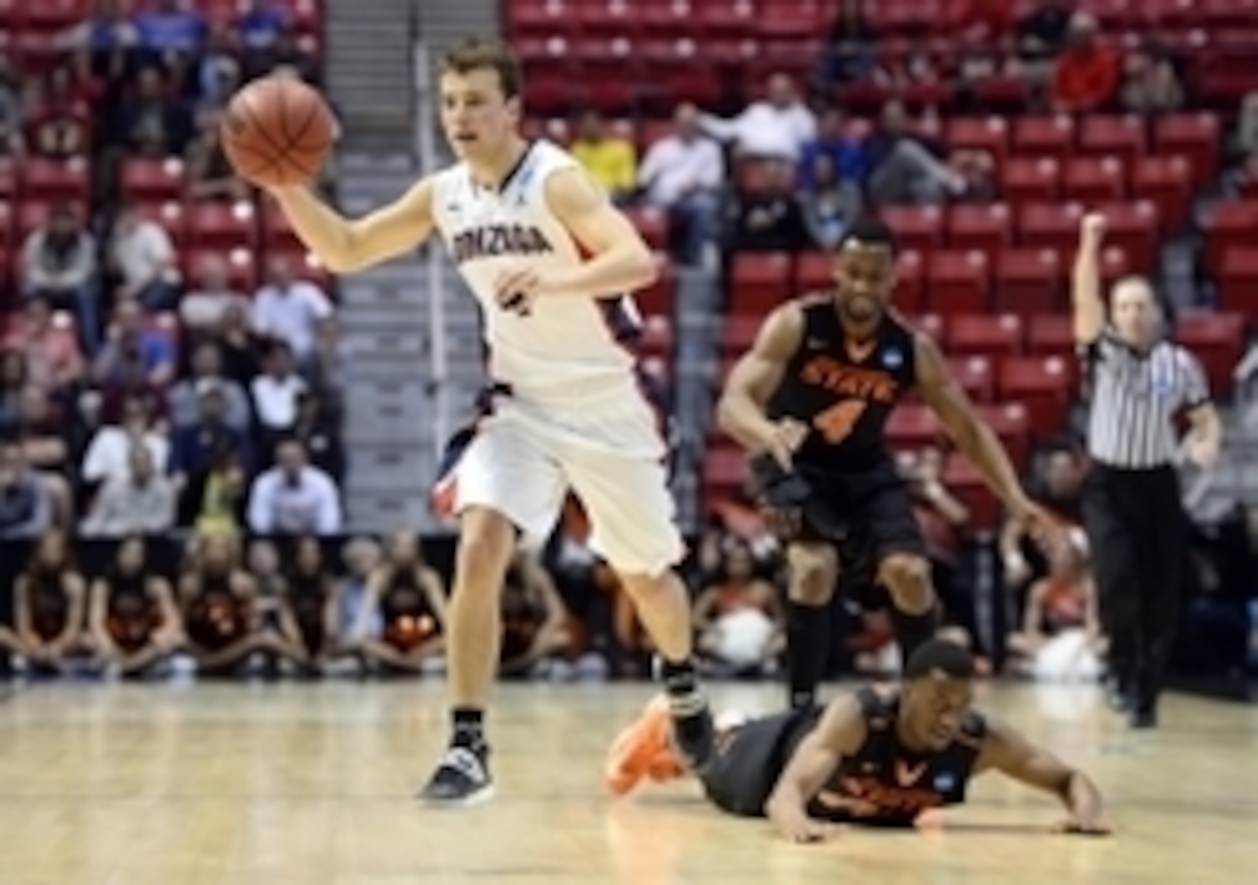 Kevin Pangos played on an injured ankle for much of last season.