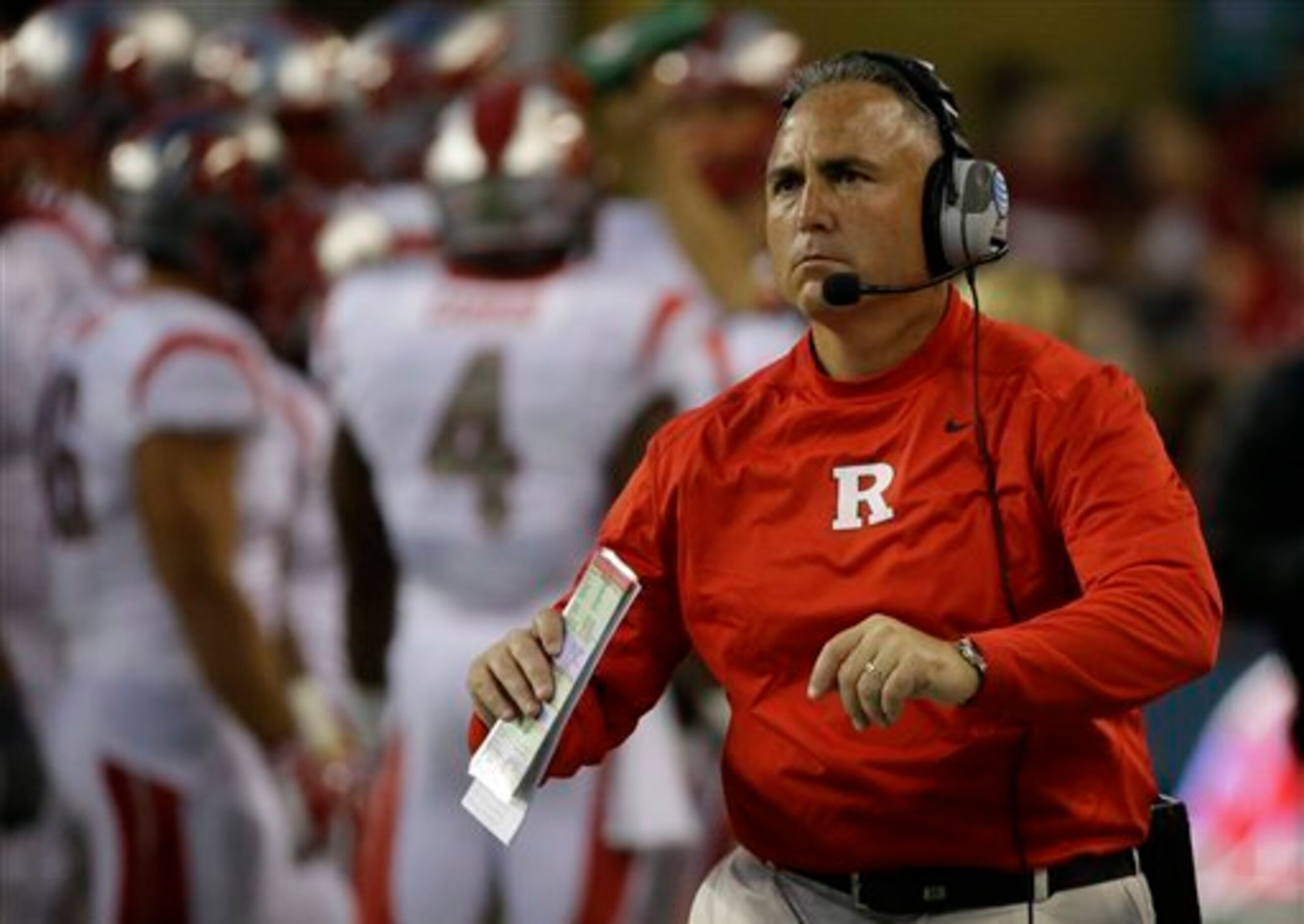 Kyle Flood and Rutgers have struggled to defend spread systems.