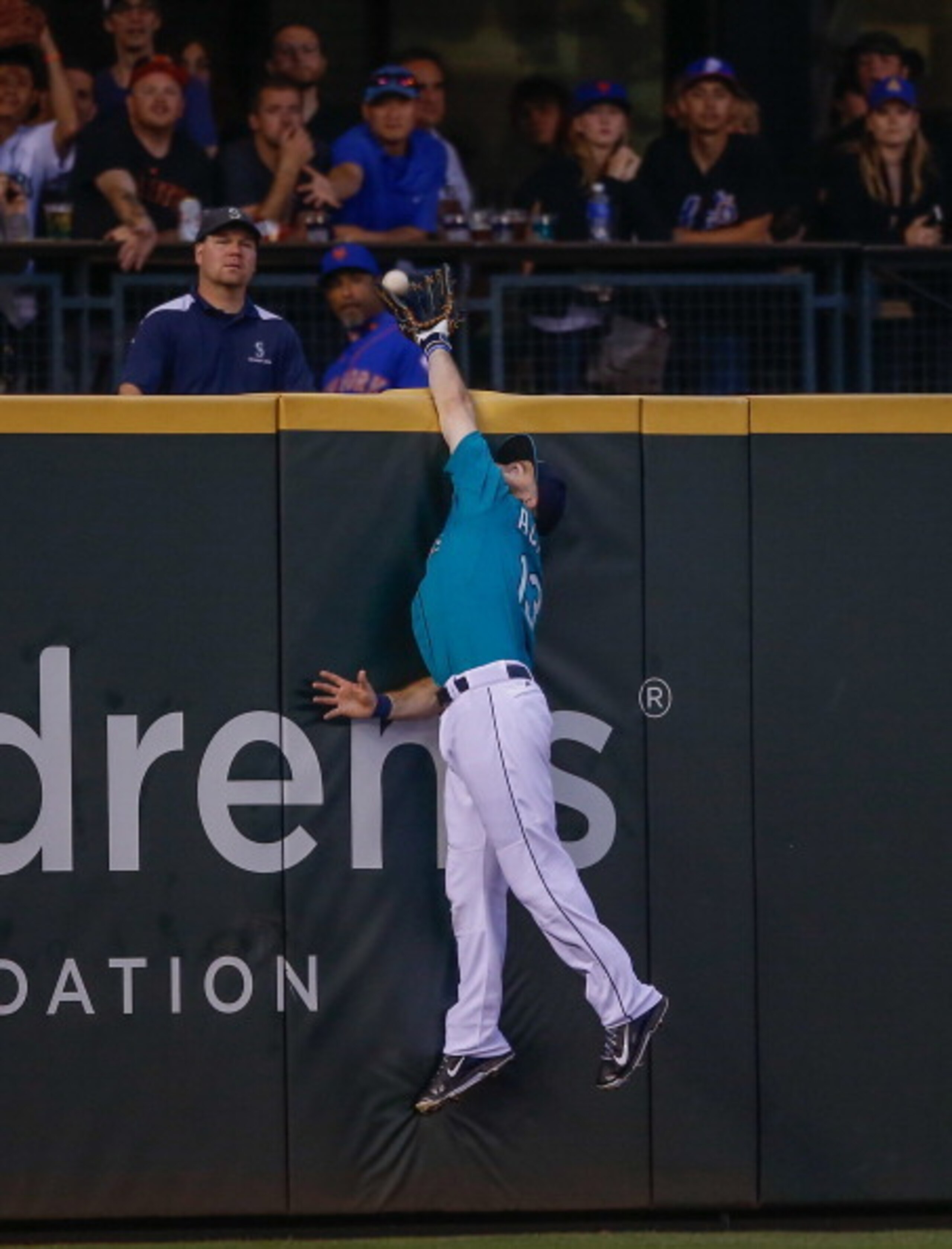 Dustin Ackley's home run robbery was the best individual defensive play of Seattle's season.