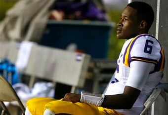 LSU QB Brandon Harris