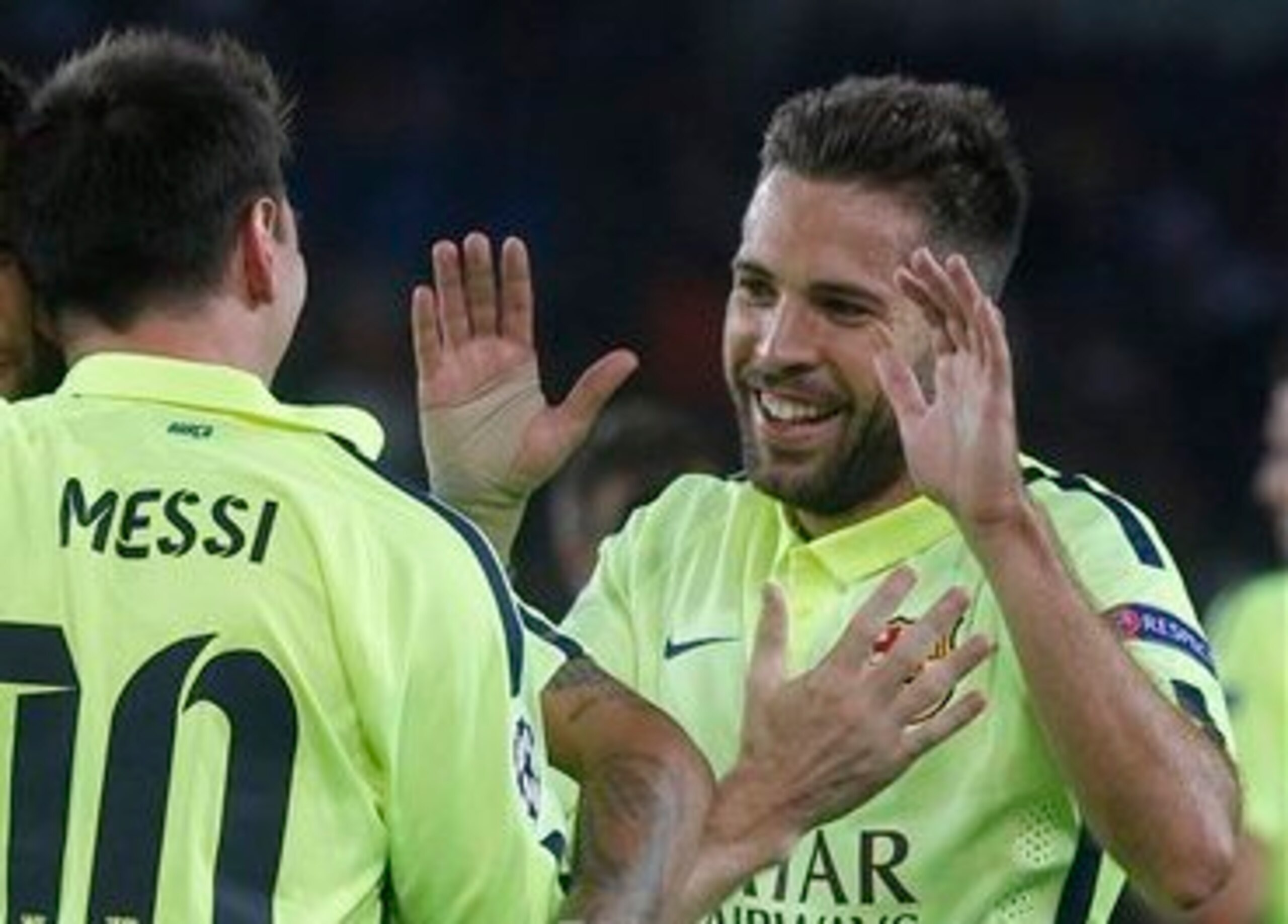 Jordi Alba could be off to the Premier League.