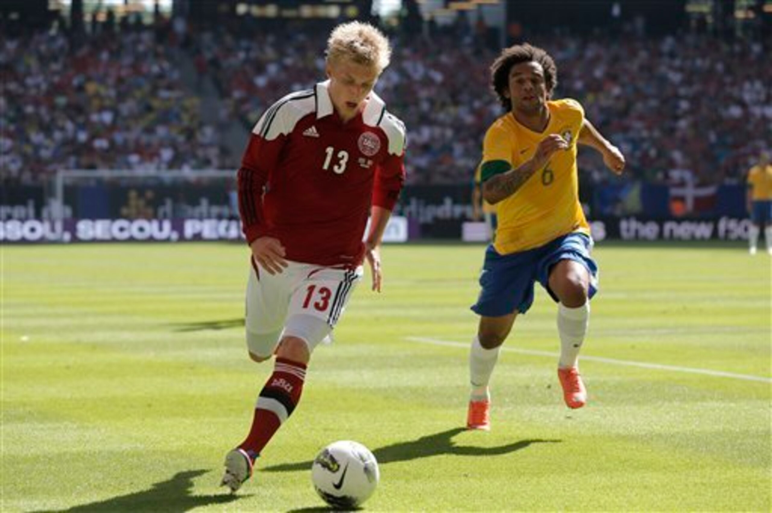 Danish player Wass is a star for Evian.