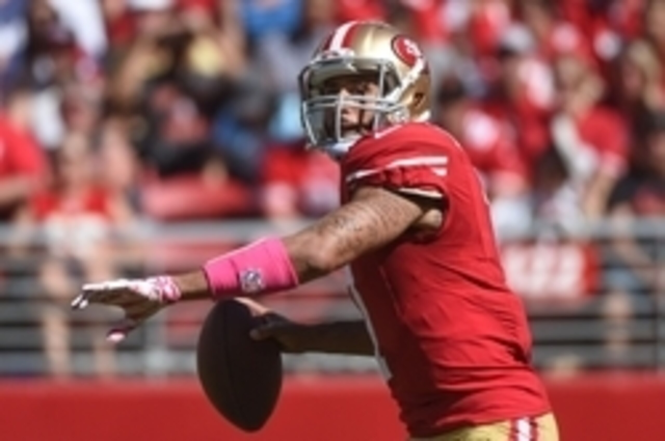 Colin Kaepernick got the best of Alex Smith in this much-anticipated reunion.