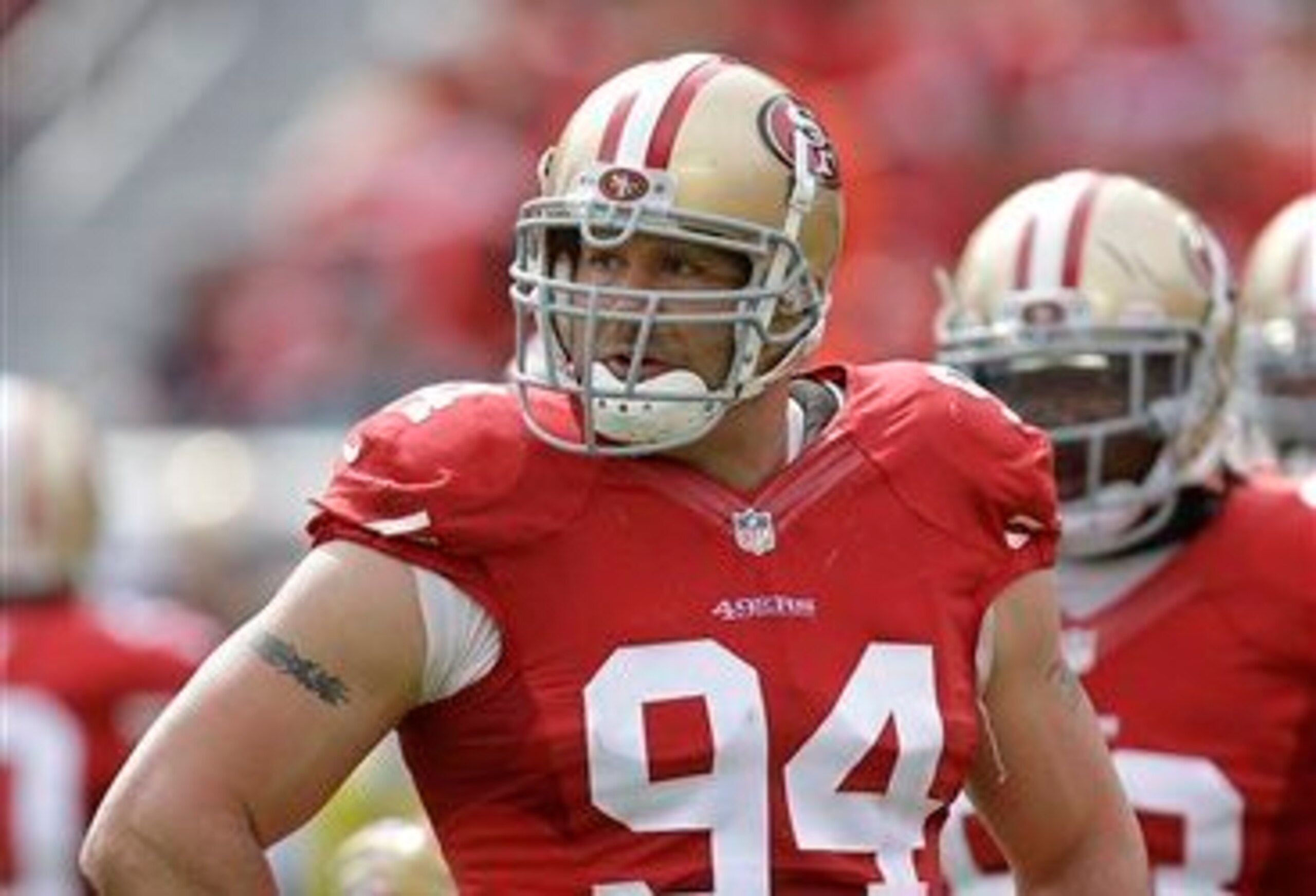 Justin Smith is playing like he did in 2011.