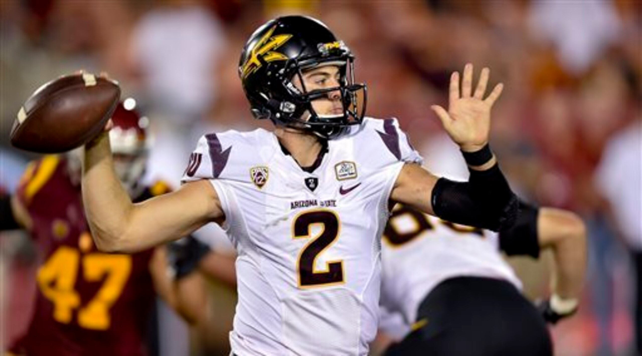Mike Bercovici led Arizona State to a last-play stunner at USC Saturday night. Mike Bercovici led Arizona State to a last-play stunner at USC Saturday night.
