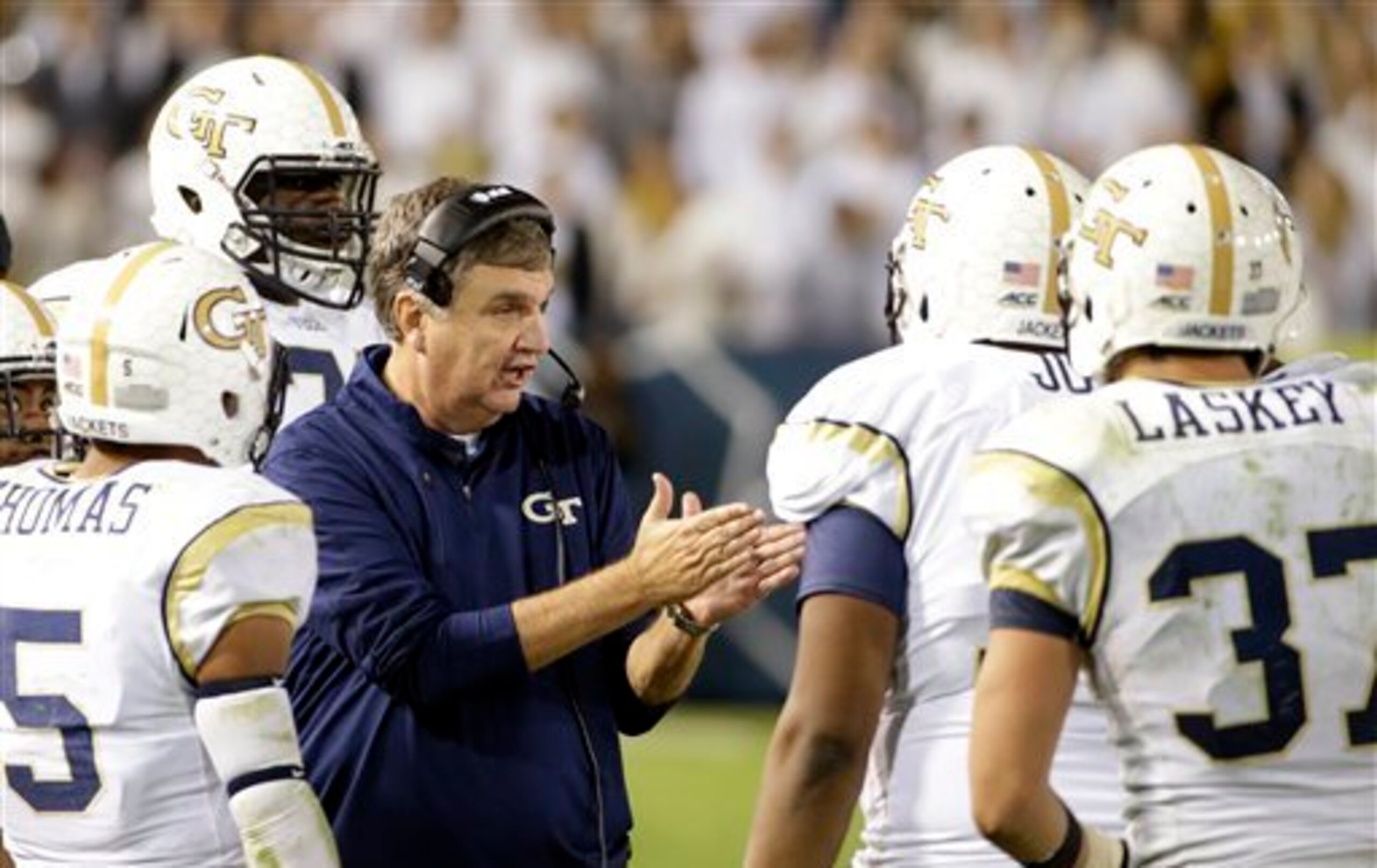 Paul Johnson and Georgia Tech look like a strong ACC Coastal contender. Paul Johnson and Georgia Tech look like a strong ACC Coastal contender.
