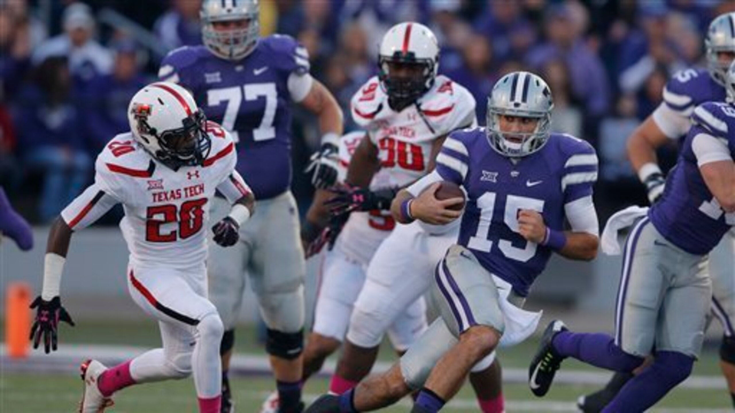 Jake Waters and Kansas State are off to an impressive start. Jake Waters and Kansas State are off to an impressive start.