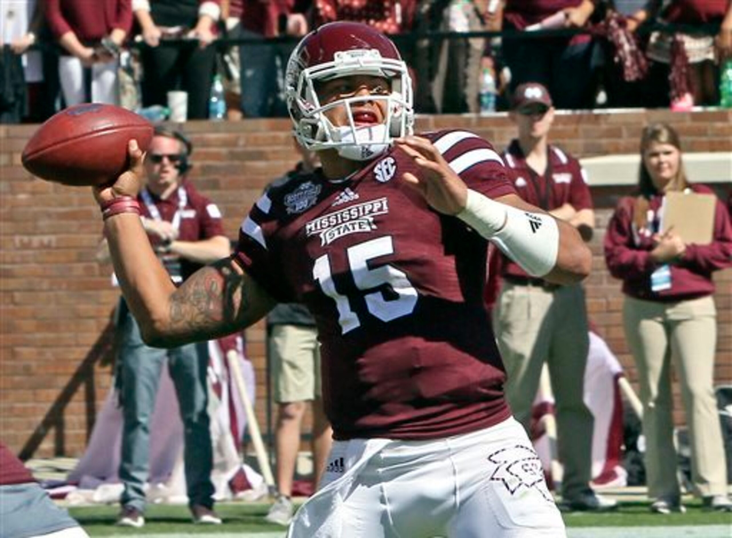 Dak Prescott is a legitimate Heisman Trophy candidate. Dak Prescott is a legitimate Heisman Trophy candidate.