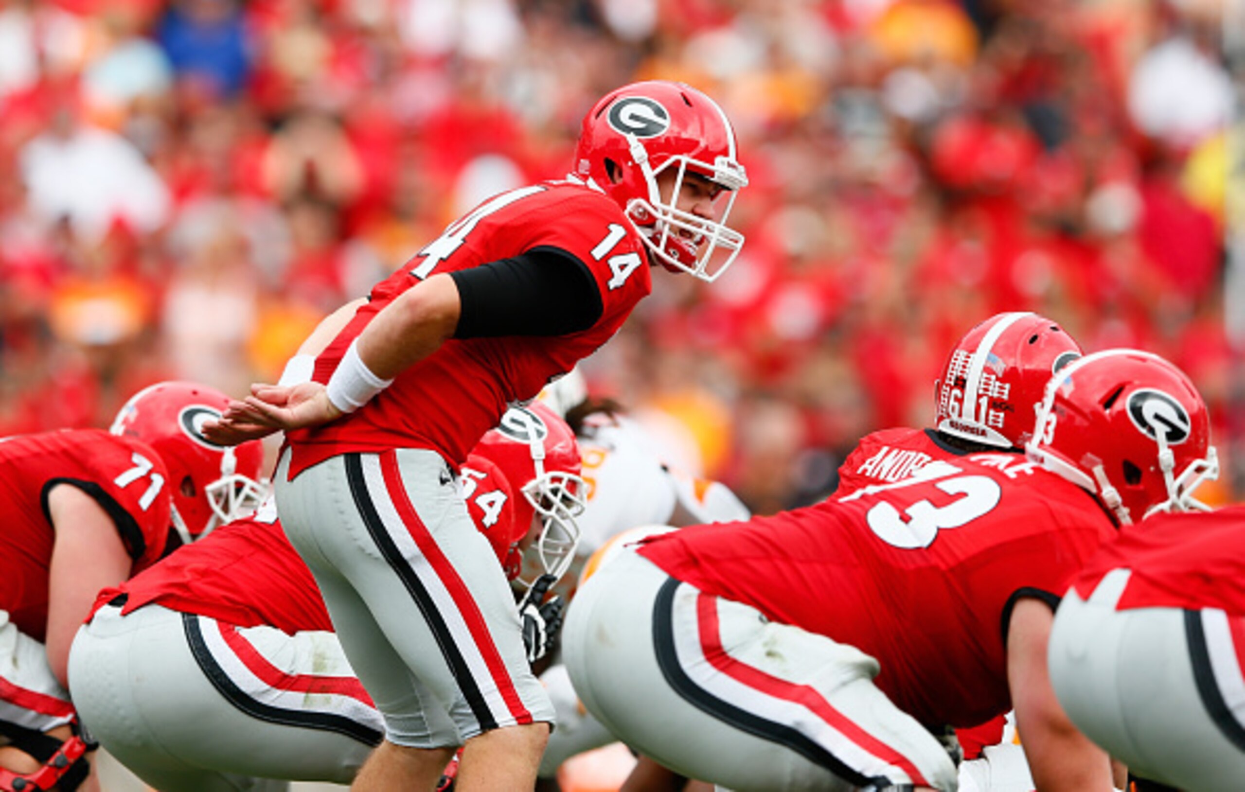 Georgia quarterback Hutson Mason