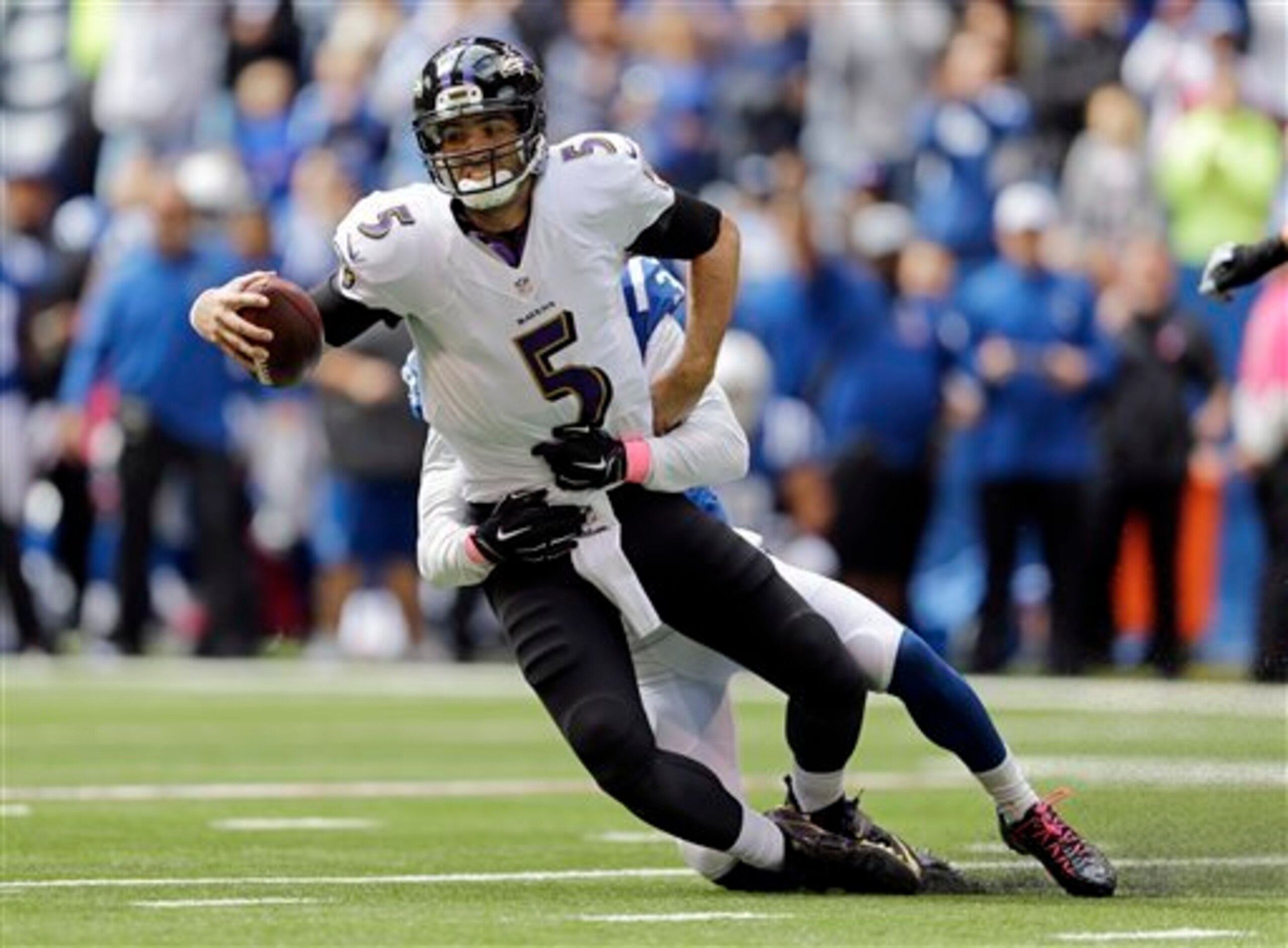 Ravens QB Joe Flacco