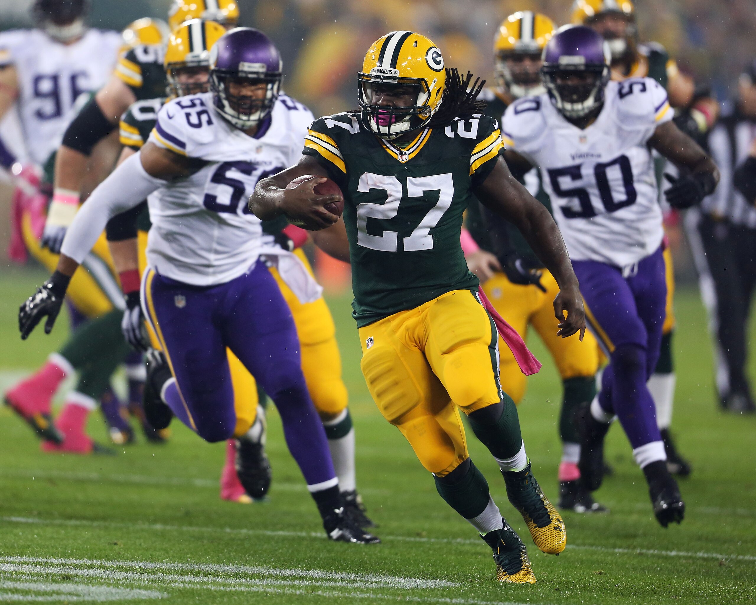 Packers RB Eddie Lacy