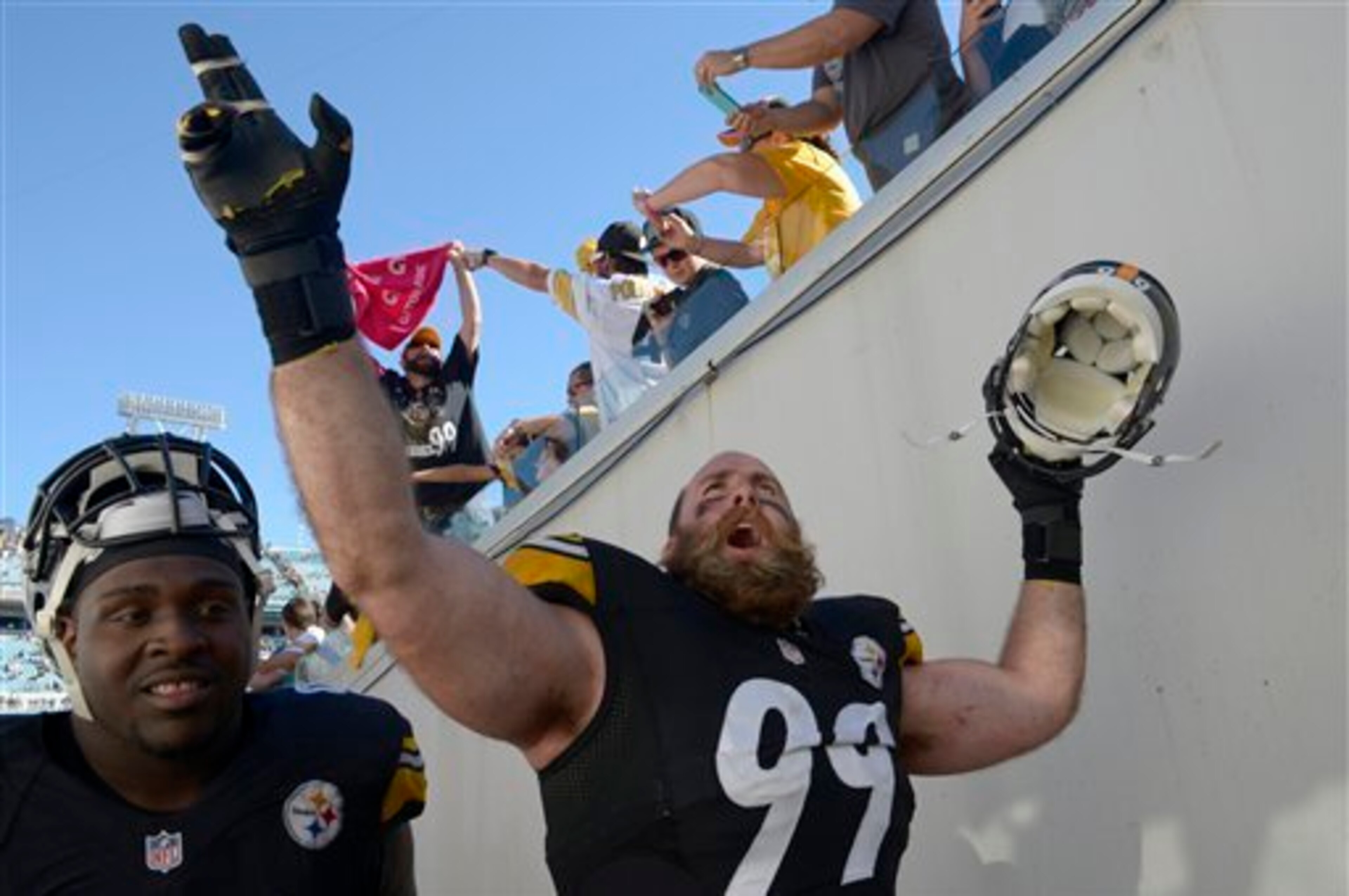 Steelers DE Brett Keisel