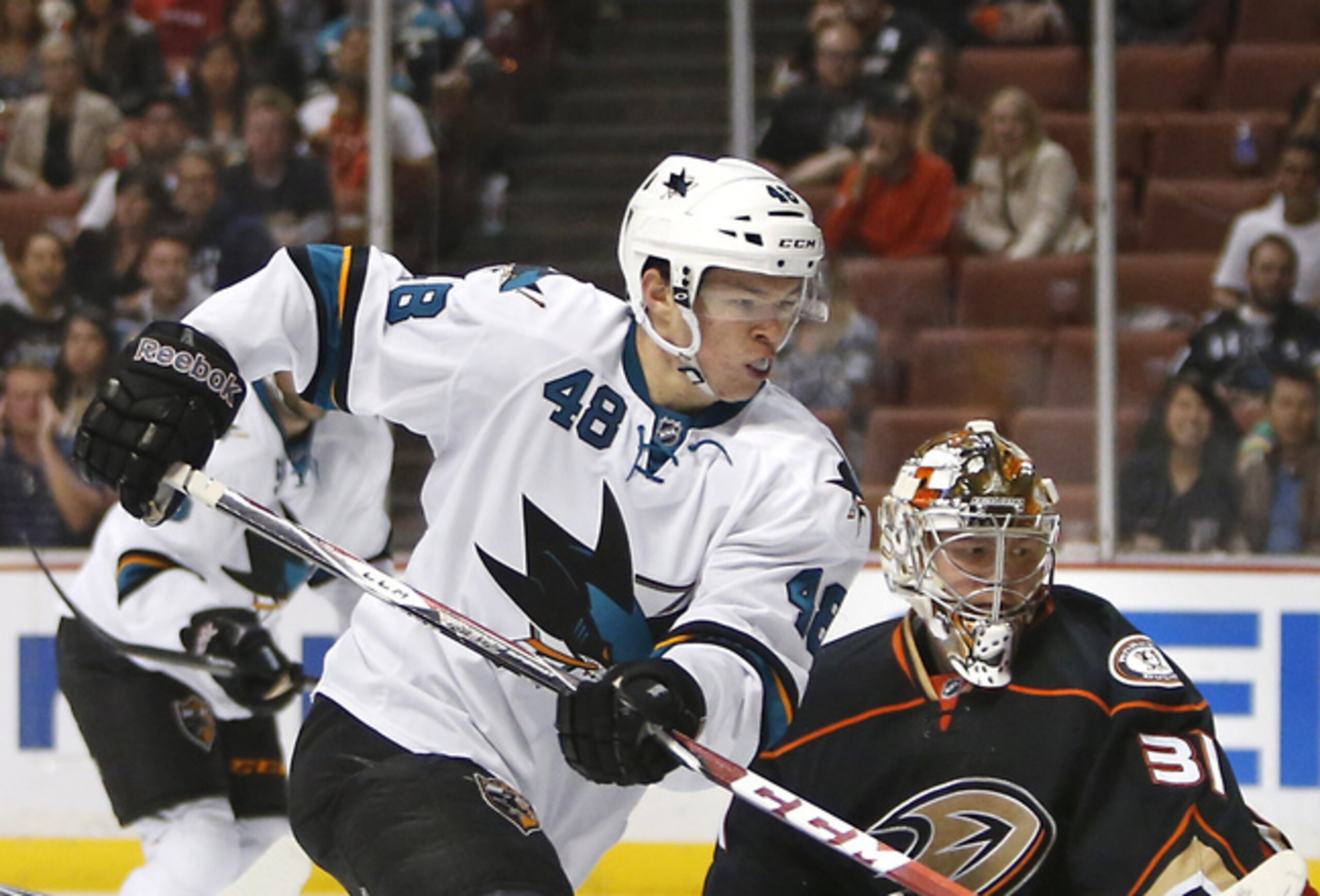 Tomas Hertl is one of a number of young players are looking to step up ther games.