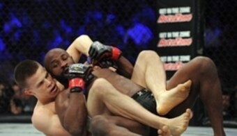 Marcin Held (left) faced Nate Jolly in May.