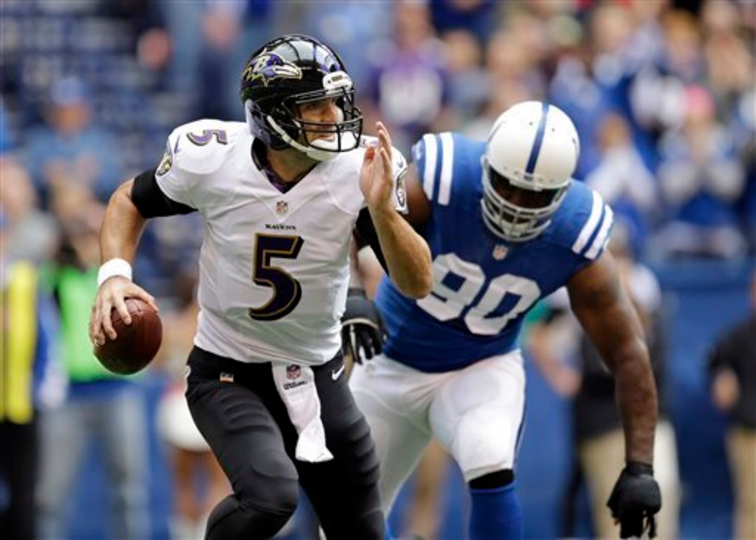 Redding has a sack in each of the Colts' last two games.