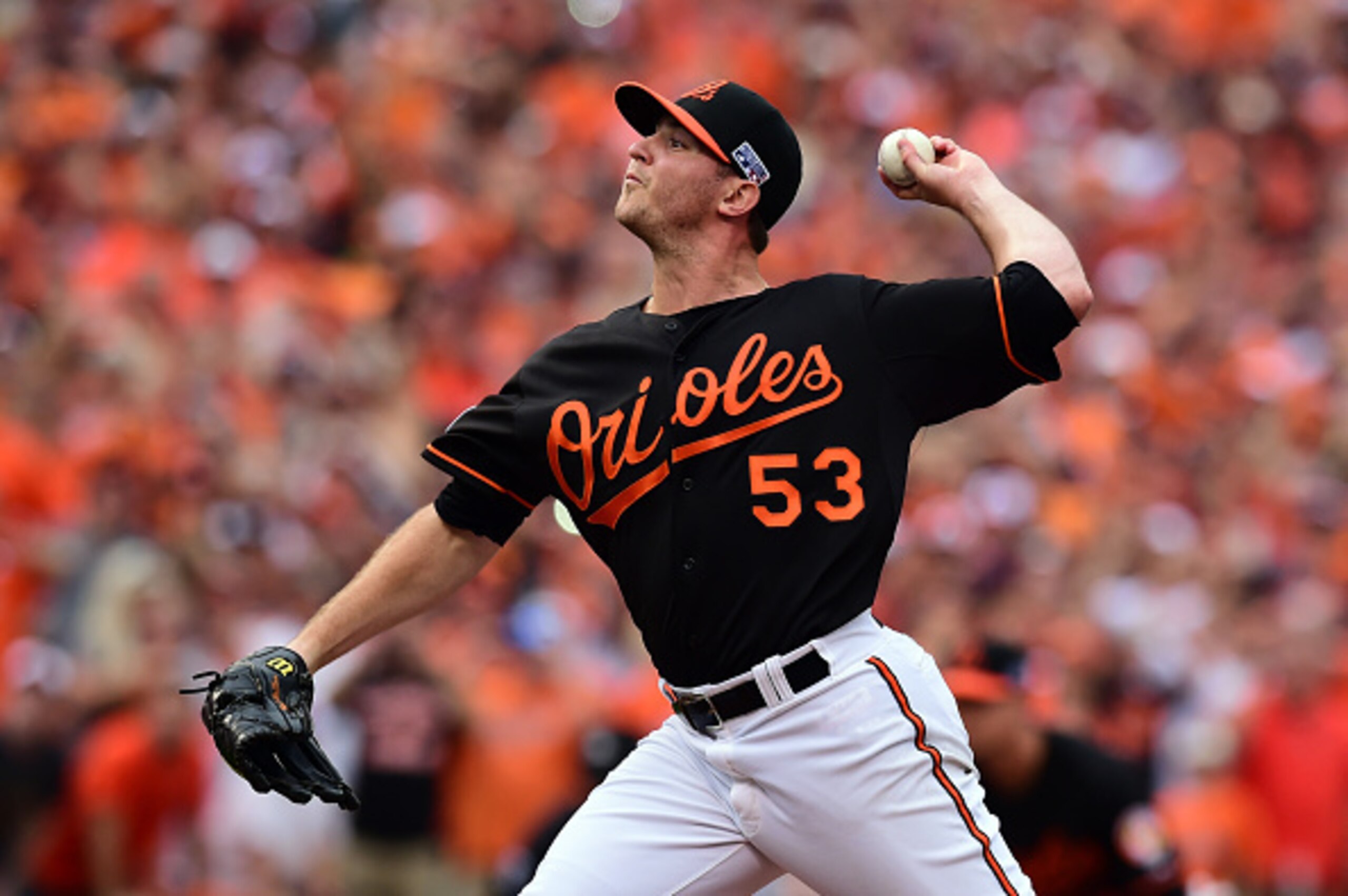 Lefty closer Zach Britton will need to come up big for the Orioles in the ALCS.
