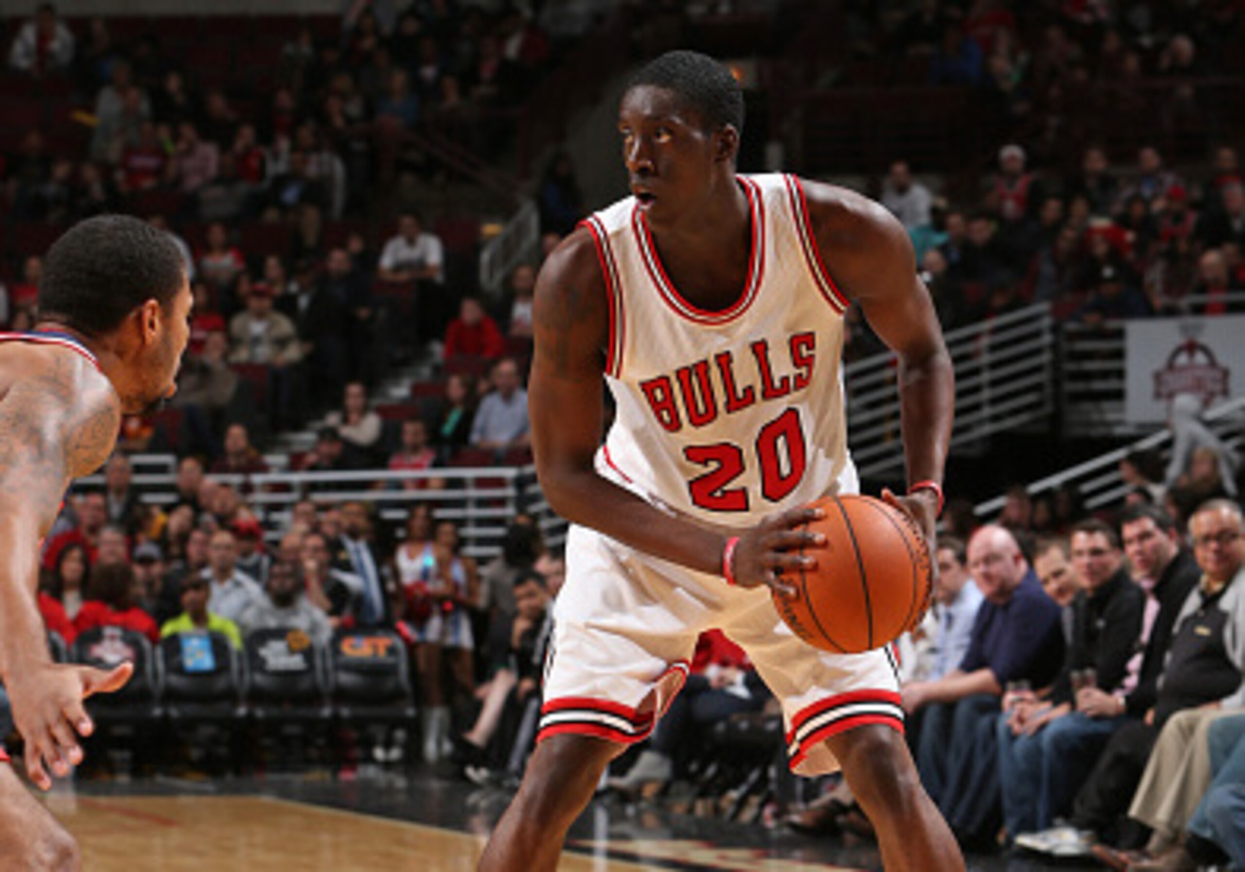 Tony Snell looks to make a move.