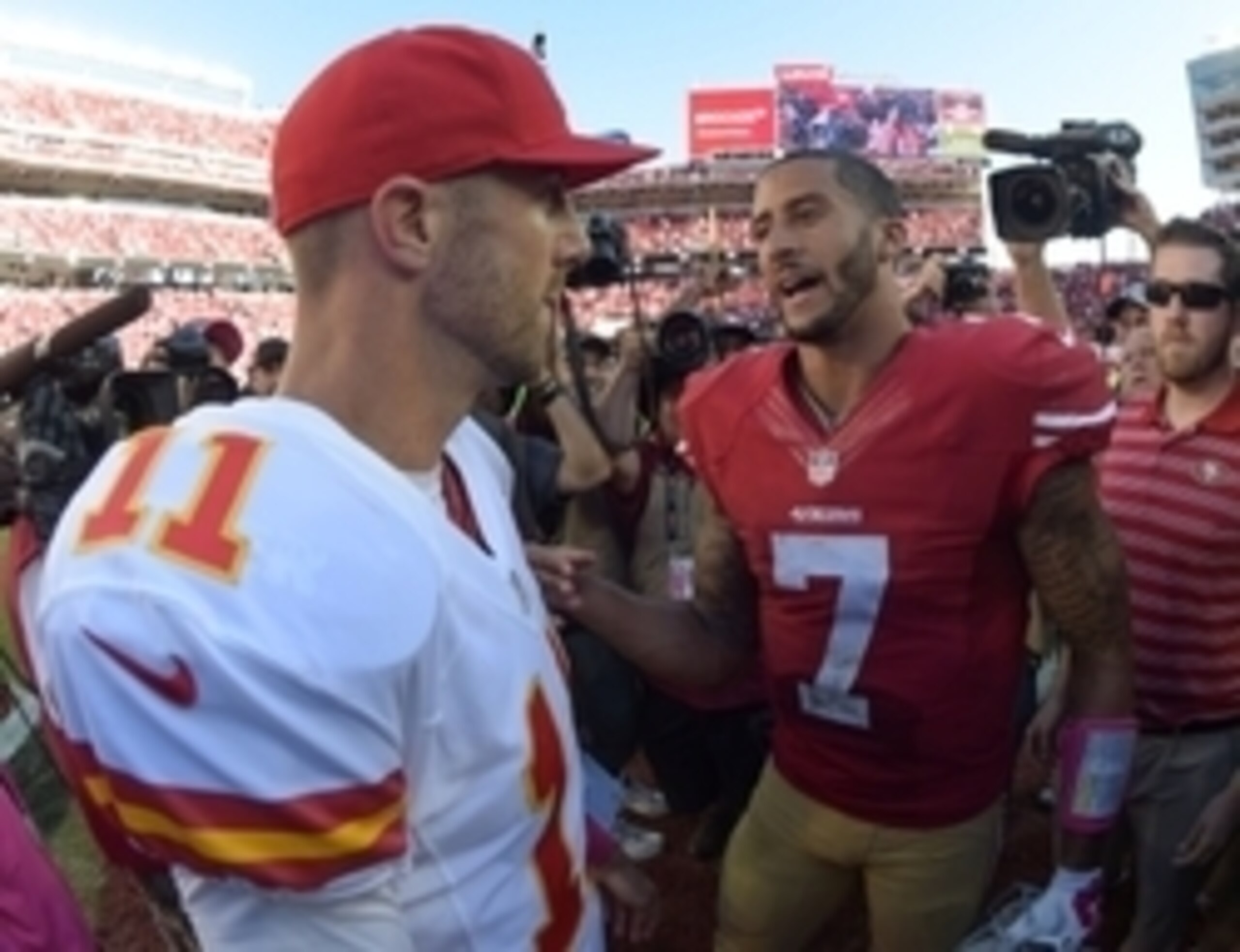 Alex Smith returned to San Francisco, facing the team that drafted him No. 1 overall in 2005.