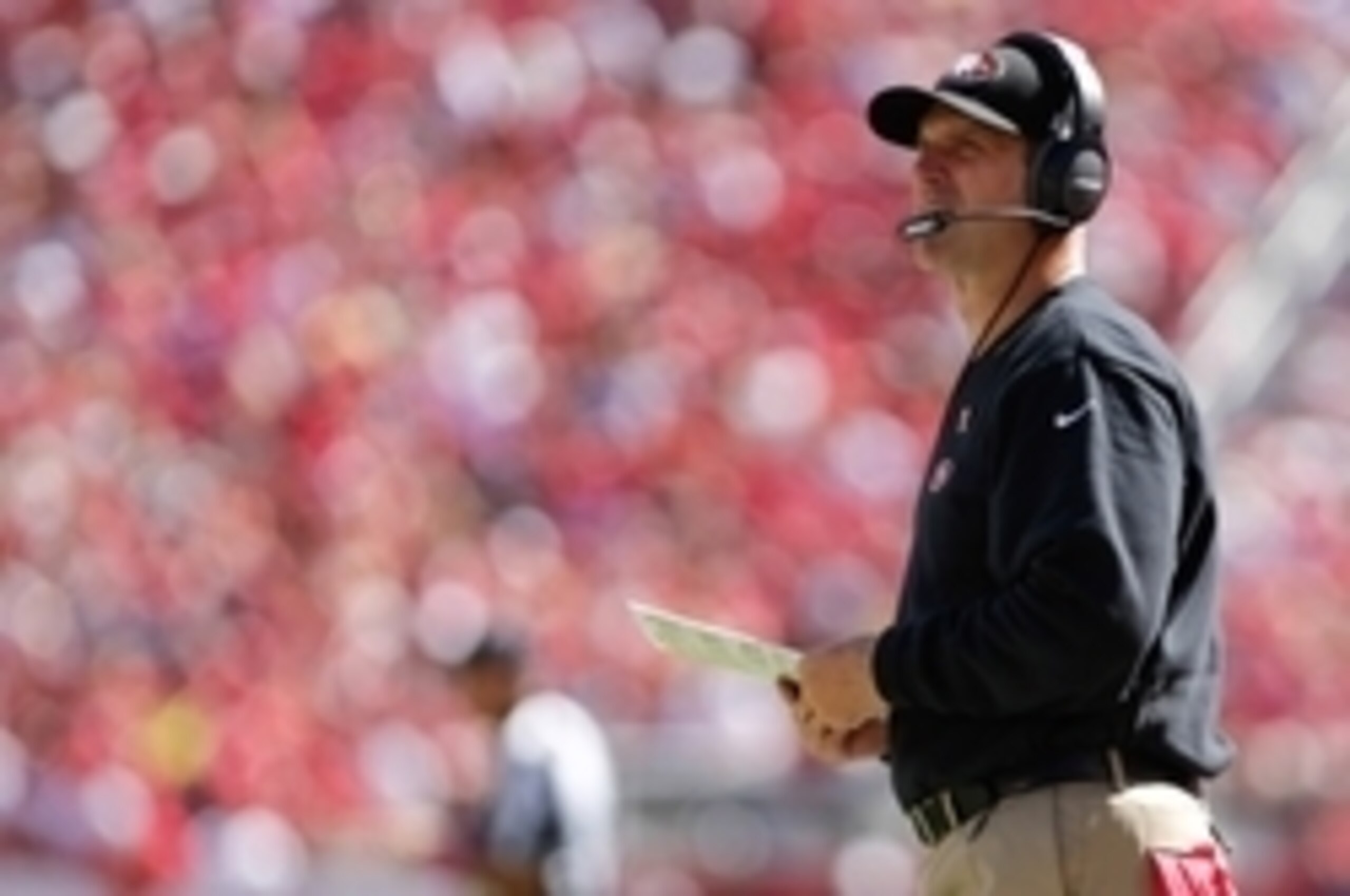 Speculation continues to follow Jim Harbaugh's future in San Francisco.