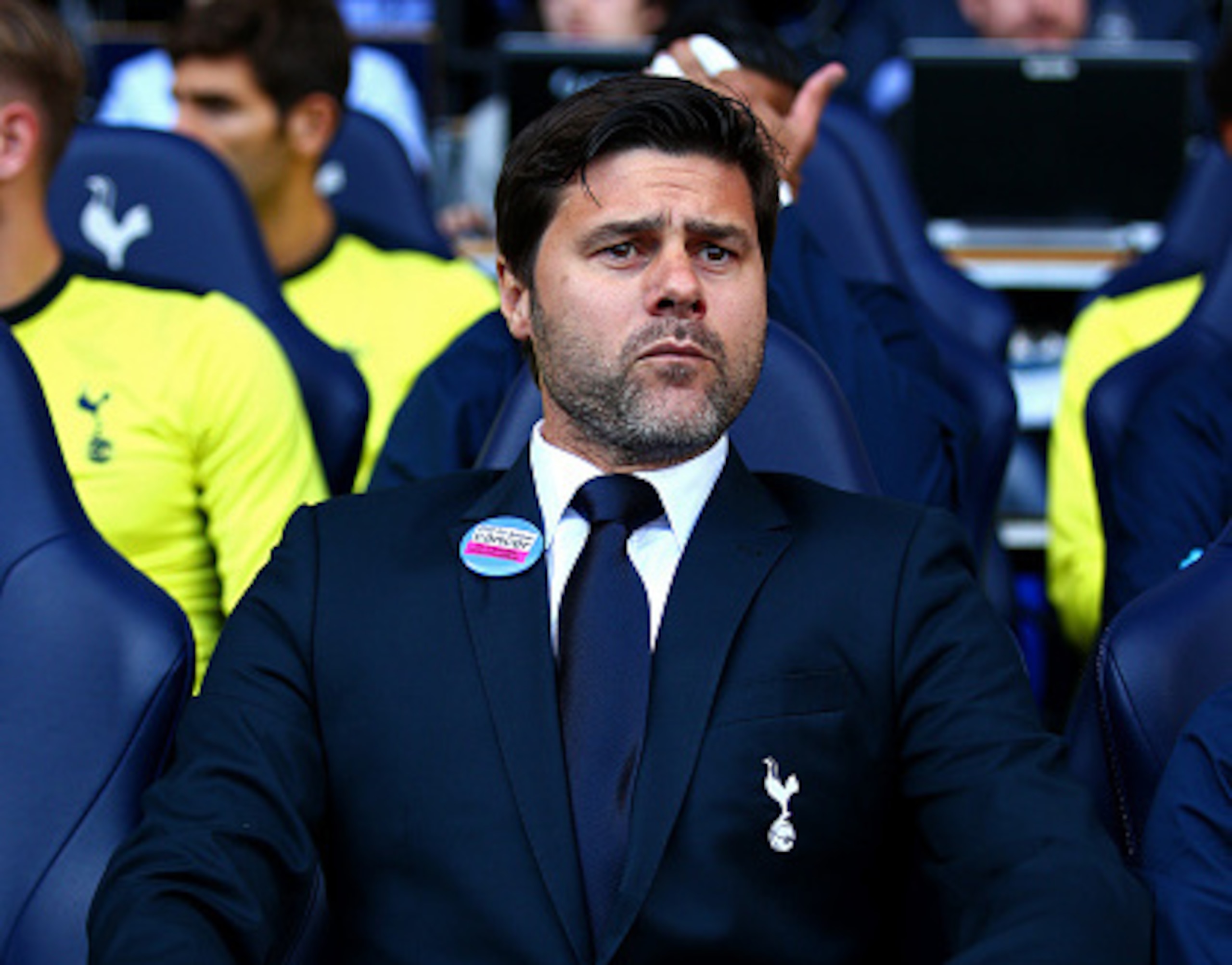 Mauricio Pochettino will hope to keep his place at the White Hart Lane technical area for a while yet.