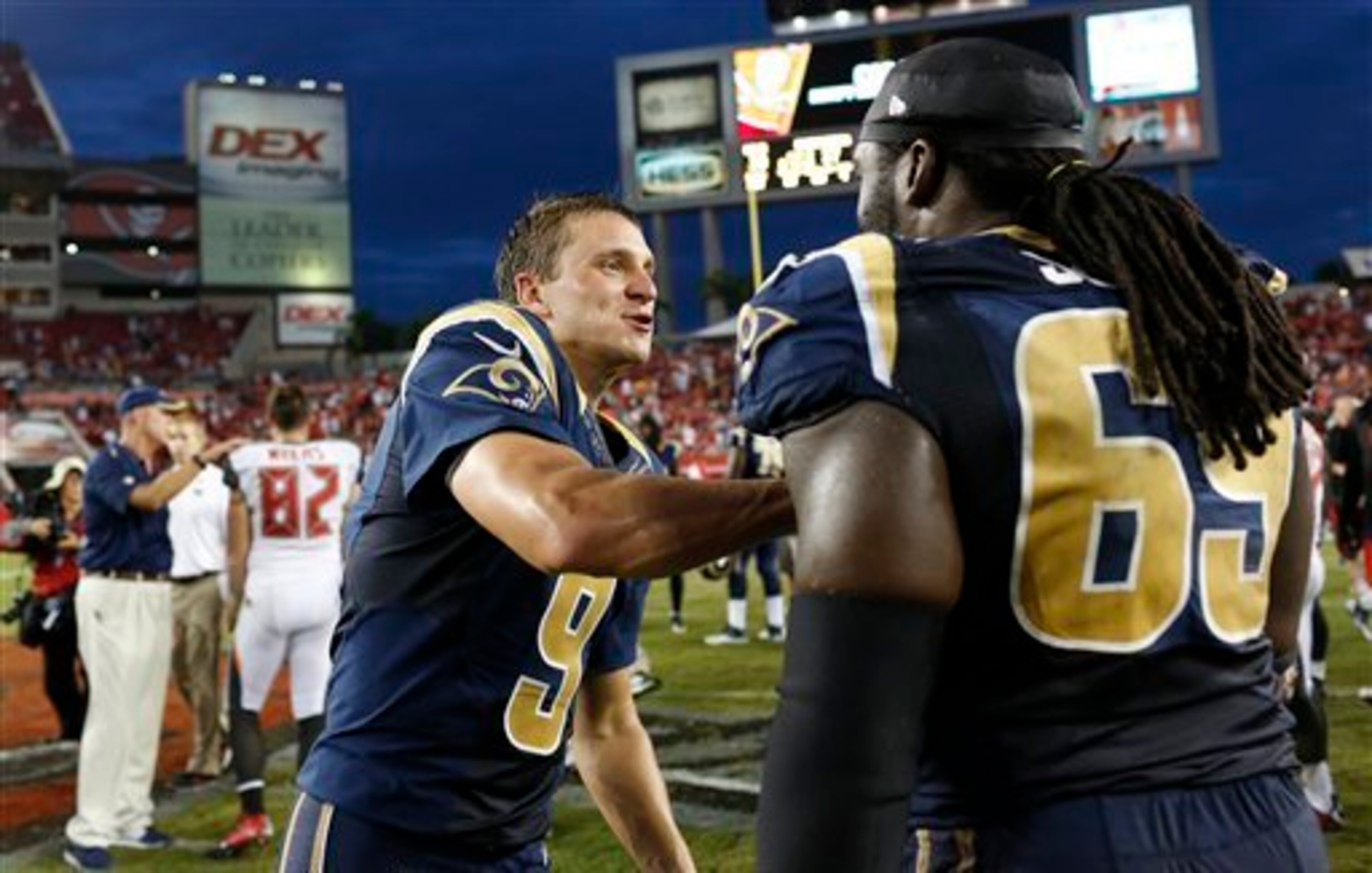 Austin Davis has earned a significant look at the starting job in St. Louis