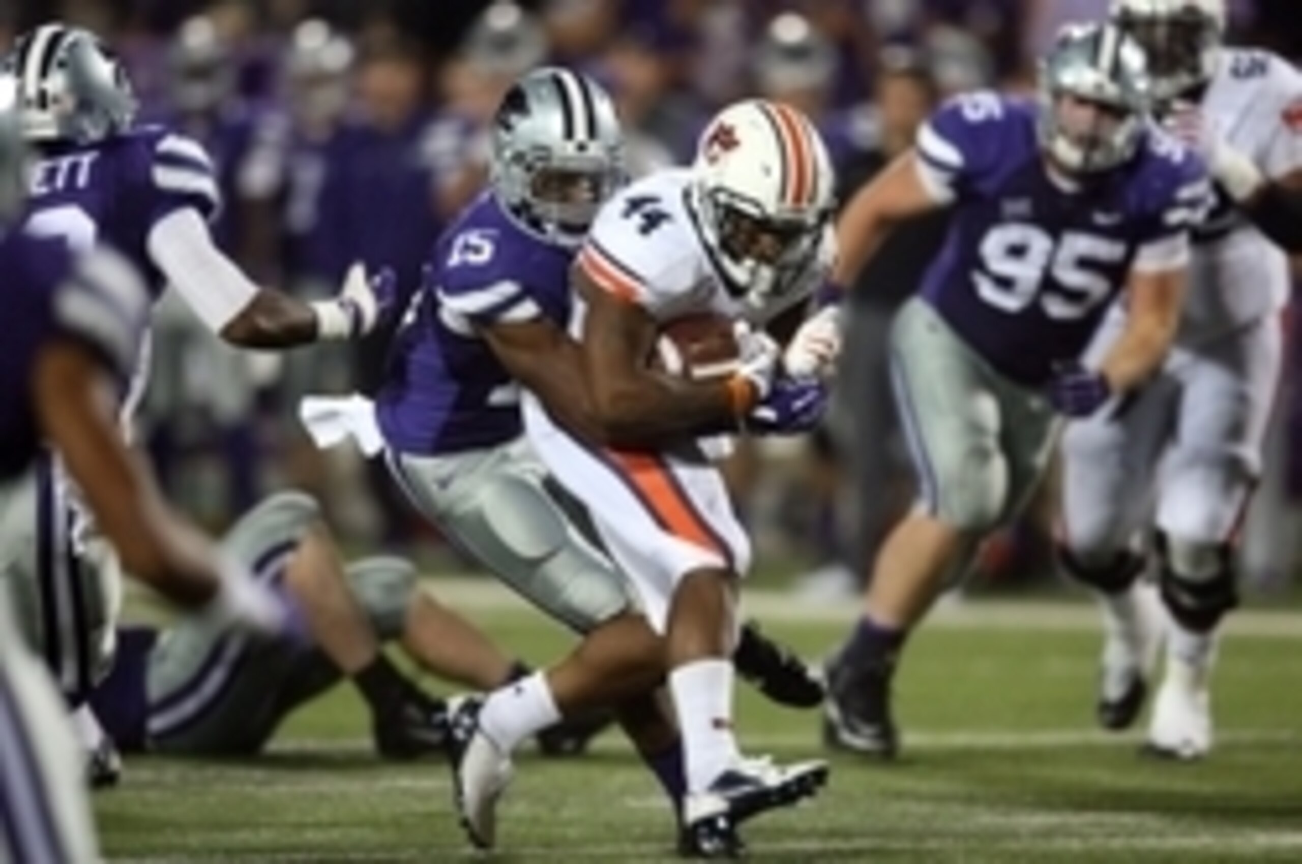 K-State held Auburn to 2.8 yards rushing per carry.
