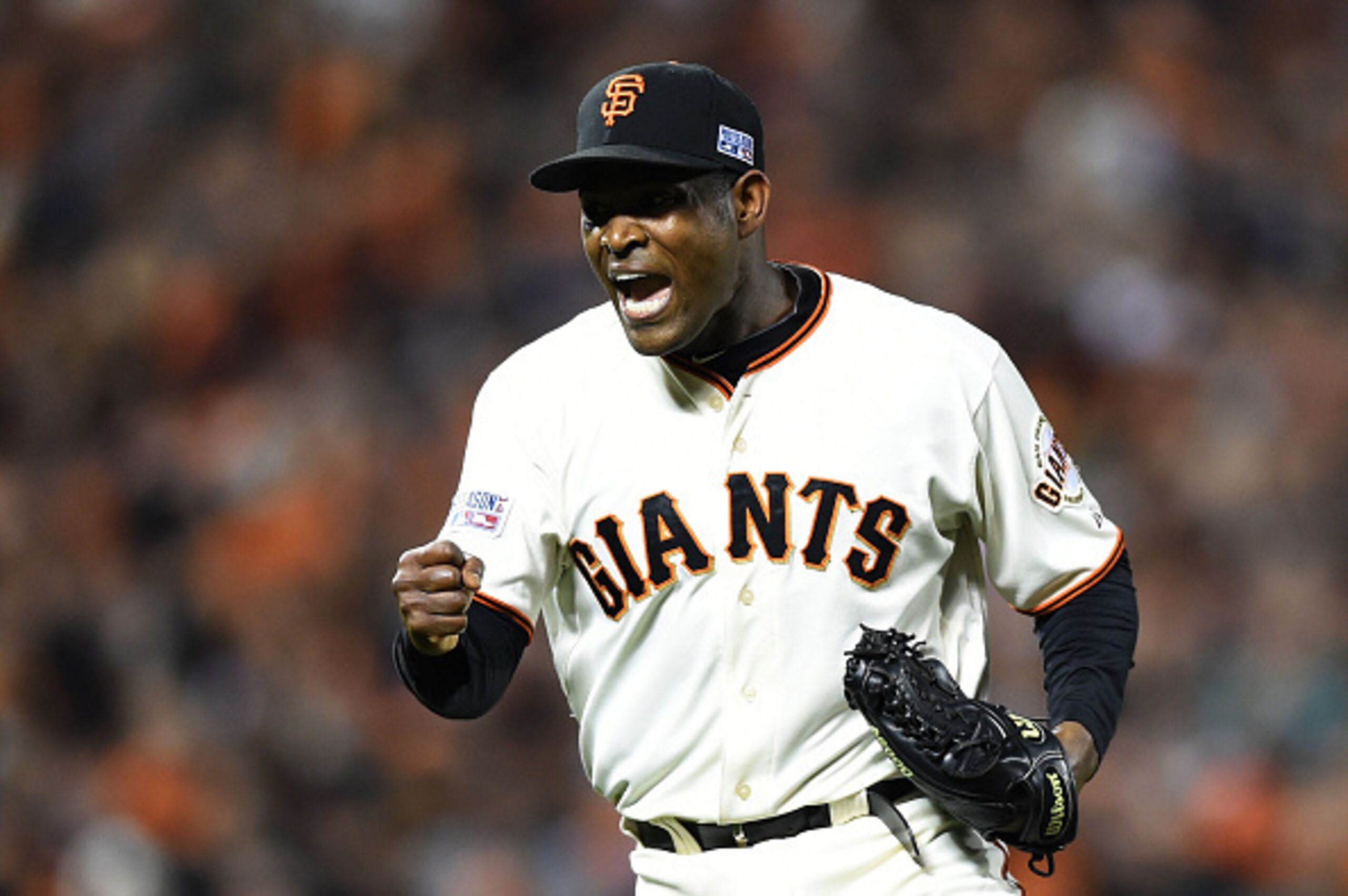 Santiago Casilla closed out the Nationals in the NLDS.