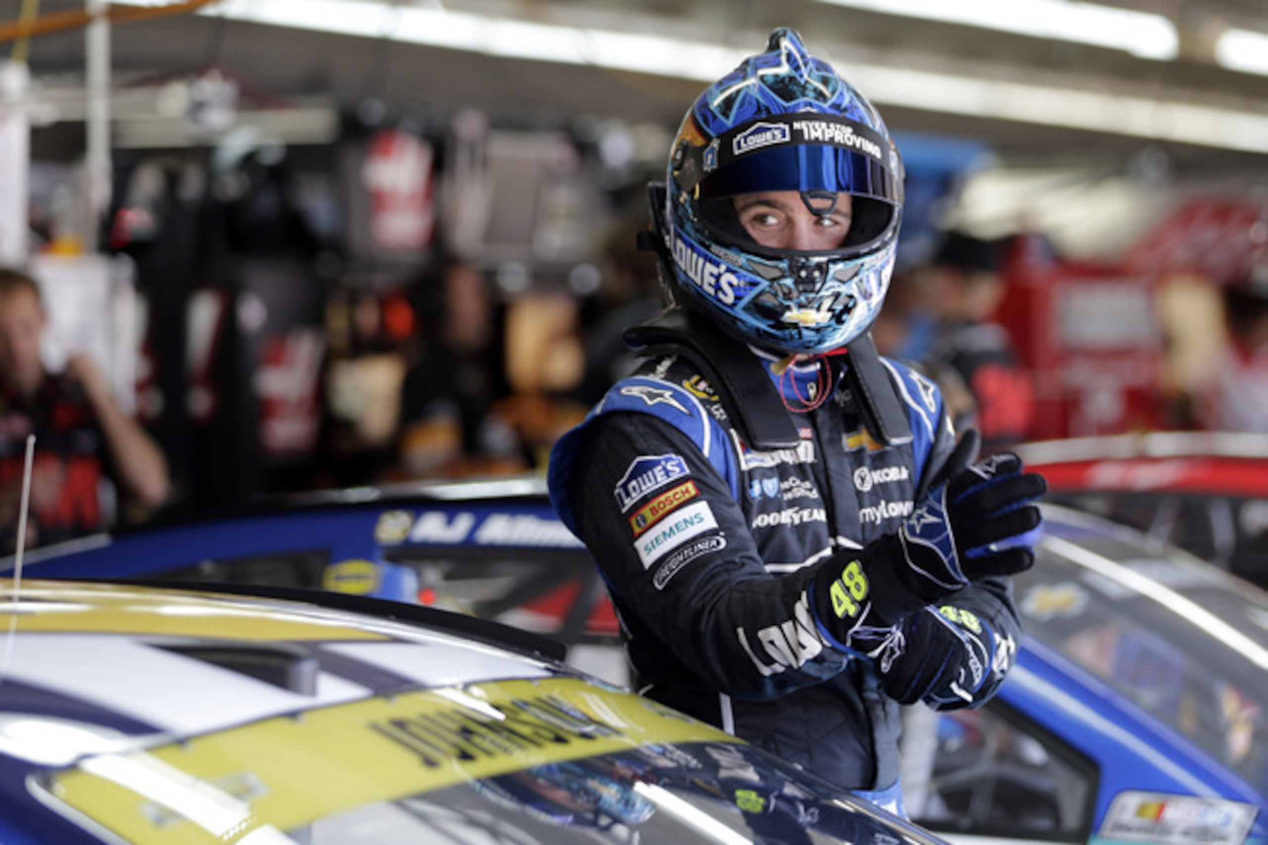 Jimmie Johnson is in big trouble heading into Charlotte. He needs a strong finish—a win would be ideal—lest his chances of advancing to the Eliminator Round by the wayside.