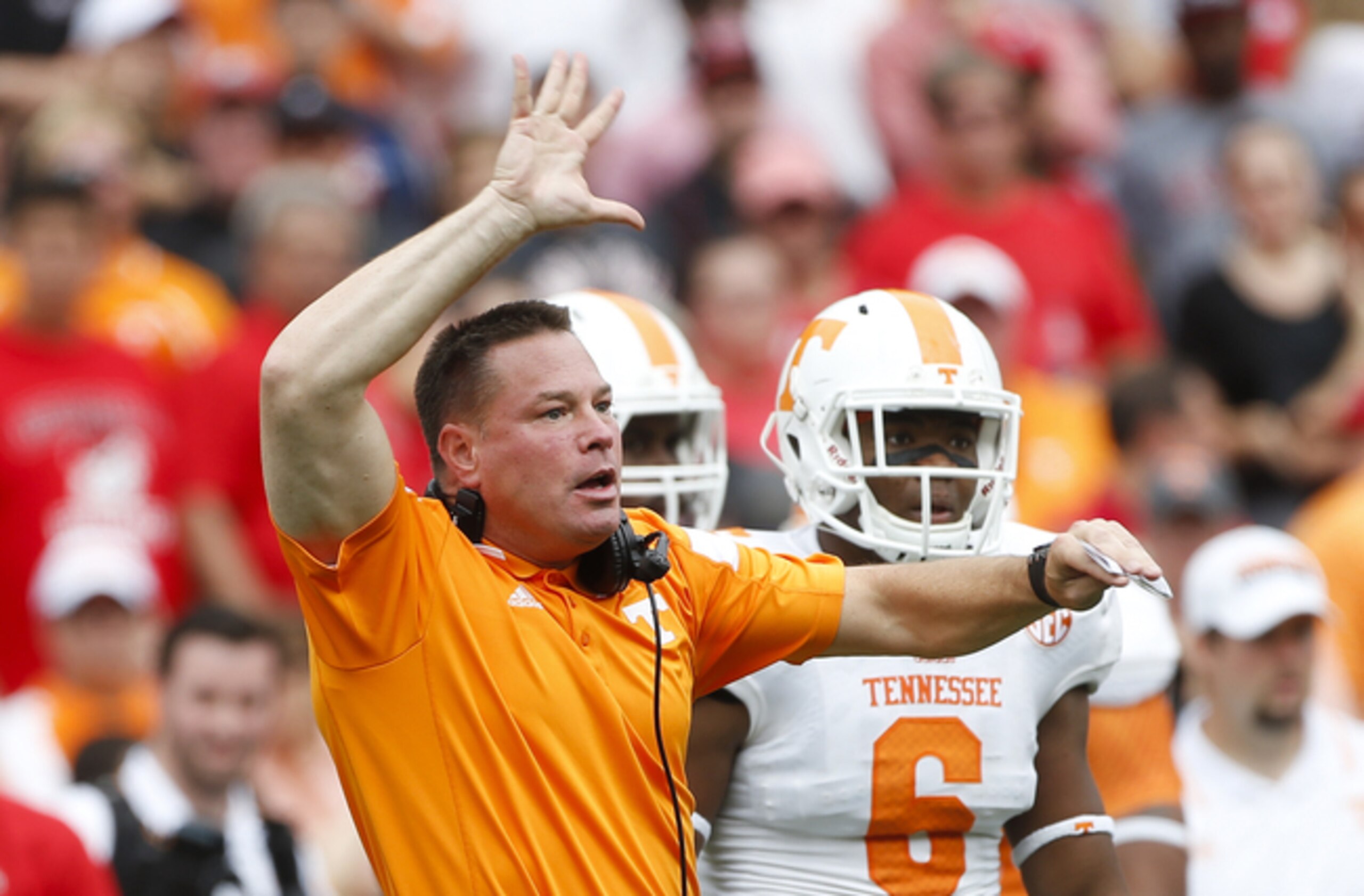 Jones (left) has to be proud of the progress his team has made thus far.
