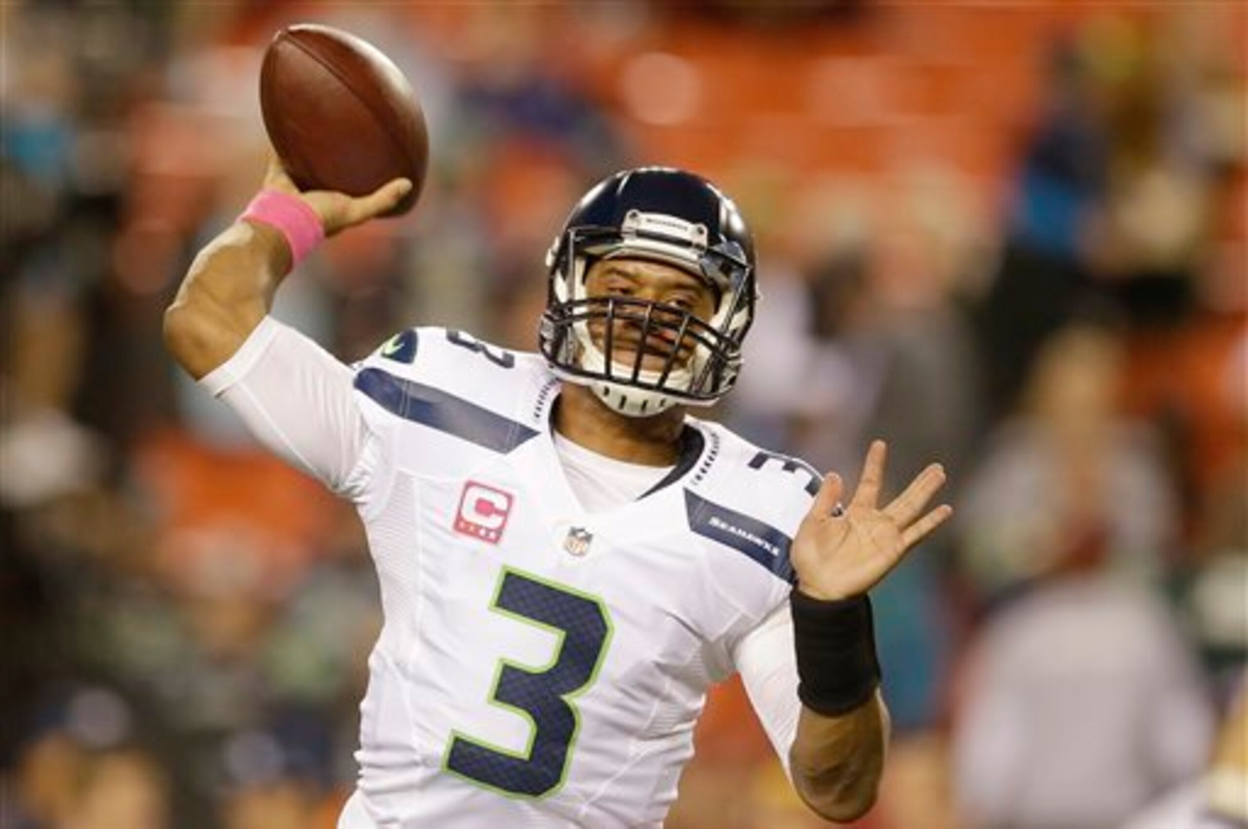 Seahawks QB Russell Wilson