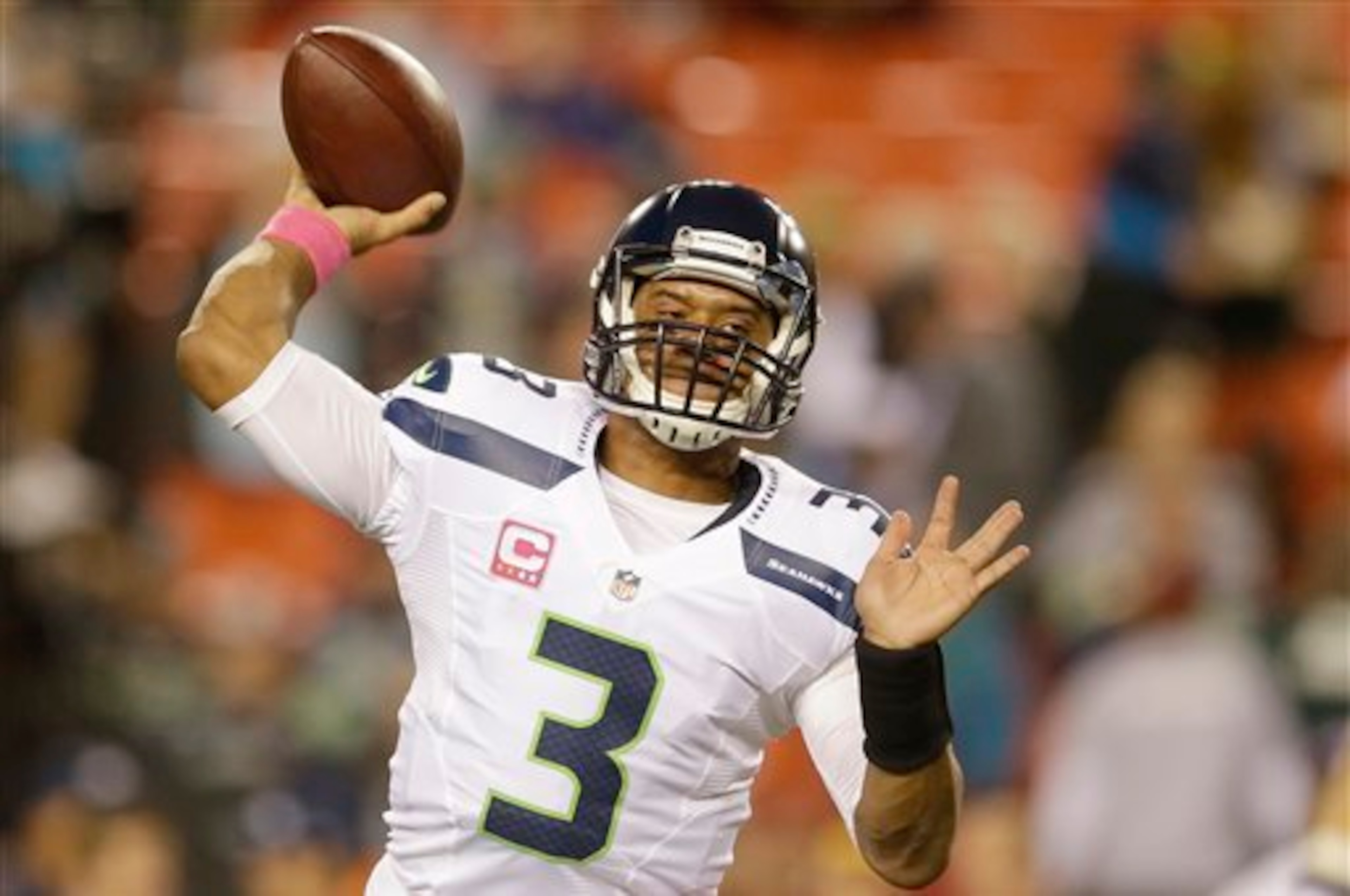 Seahawks QB Russell Wilson