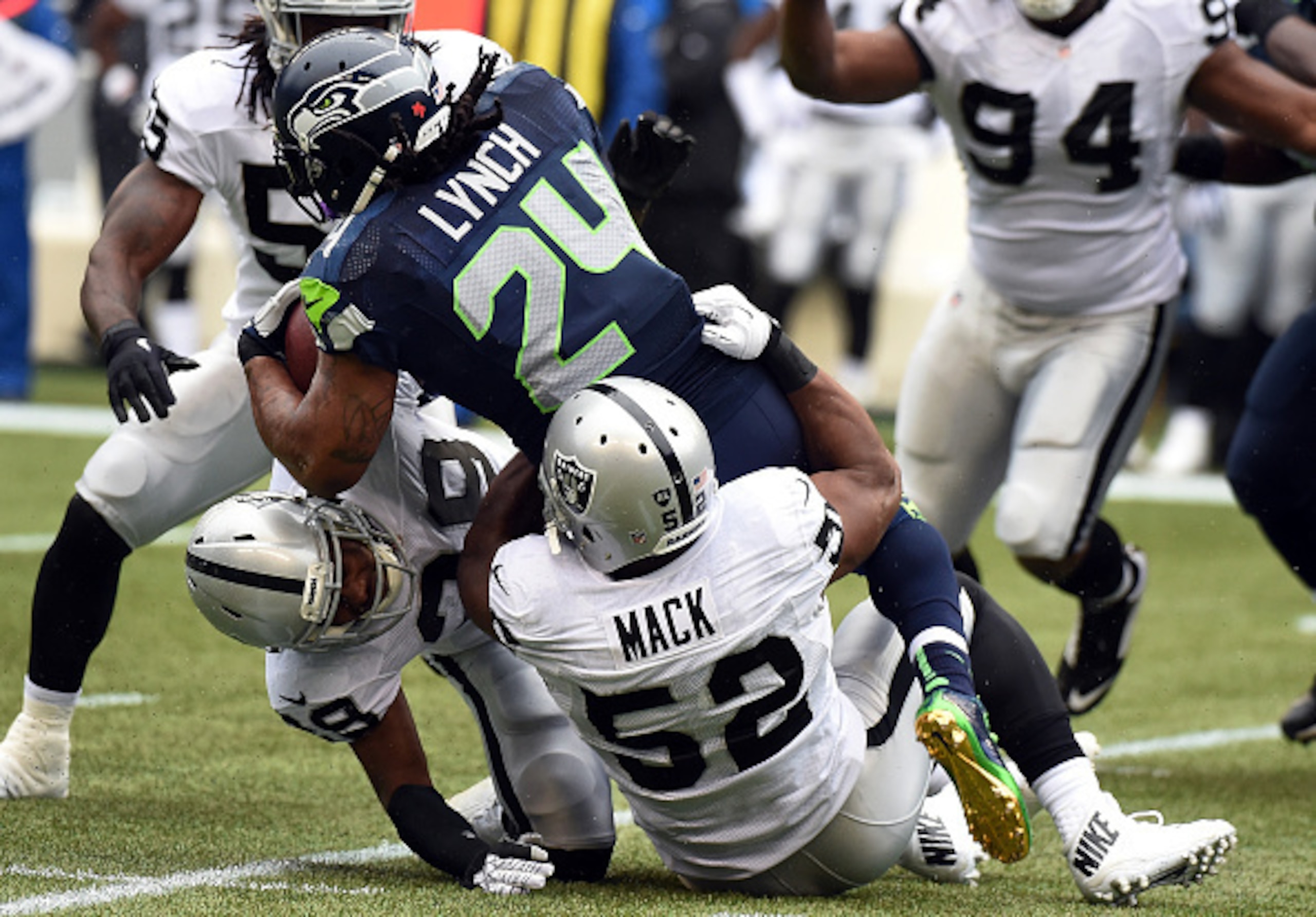 Khalil Mack moved up again in the Rookie Rankings after another great performance versus the Seattle Seahawks.