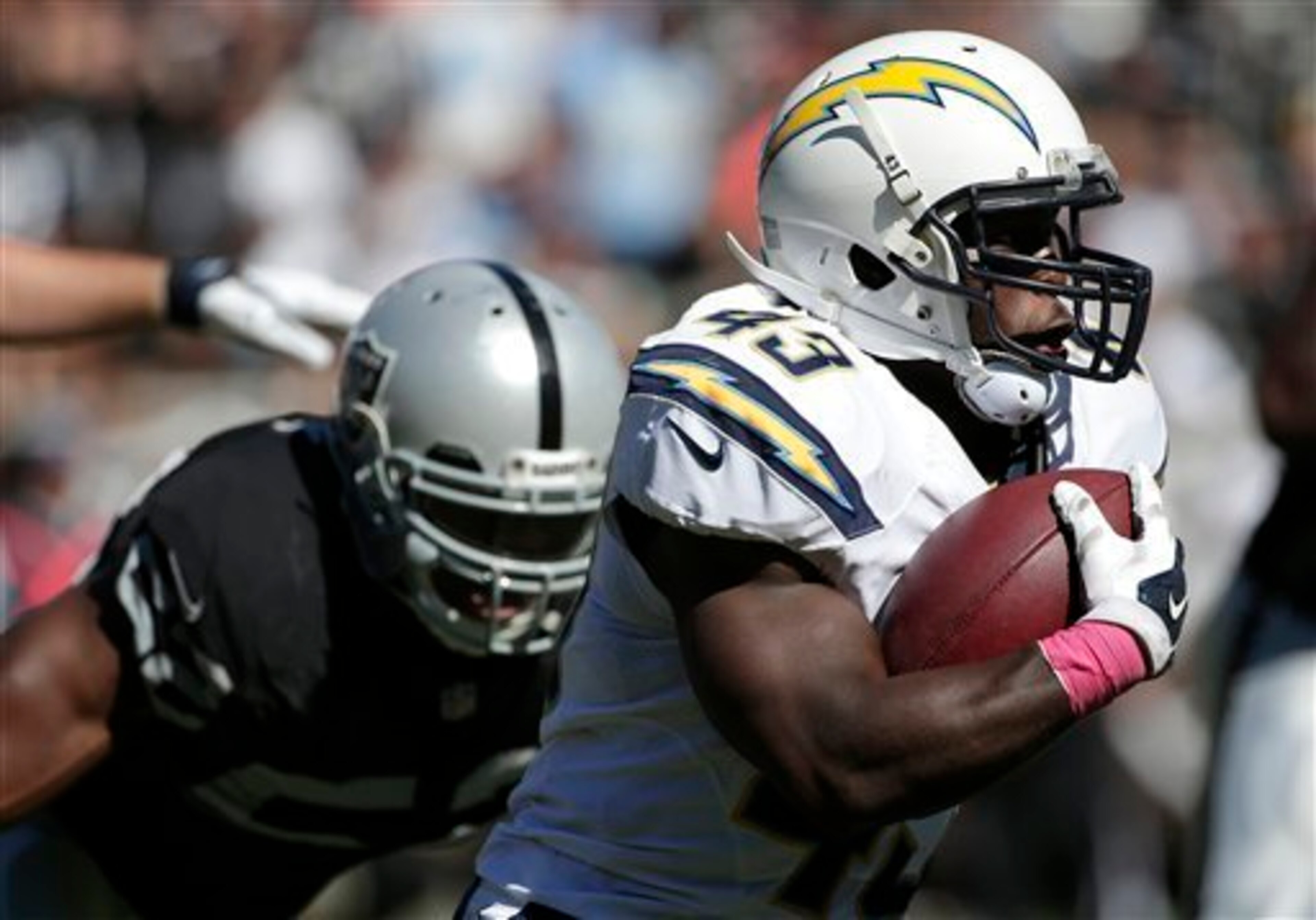 Chargers RB Branden Oliver