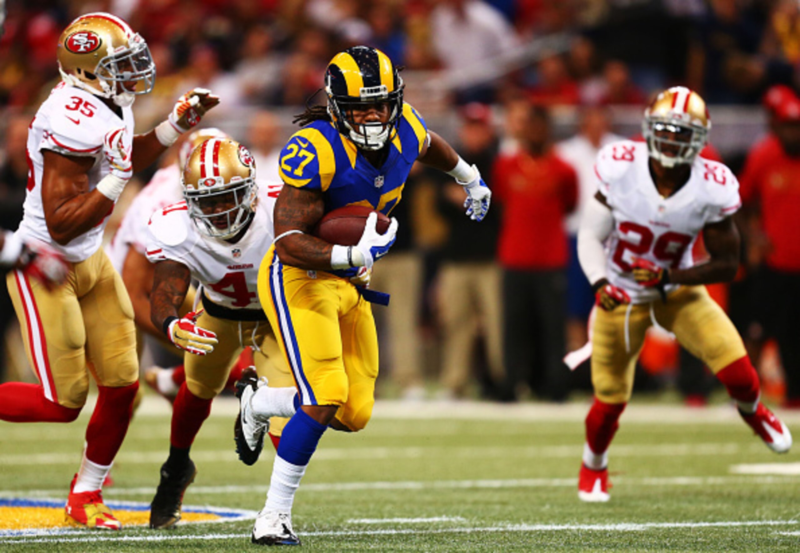 Rams RB Tre Mason