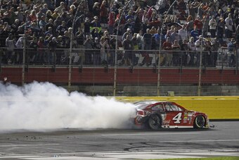 Kevin Harvick smoked the rest of the Chase field at Charlotte in his No. 4 Chevrolet.