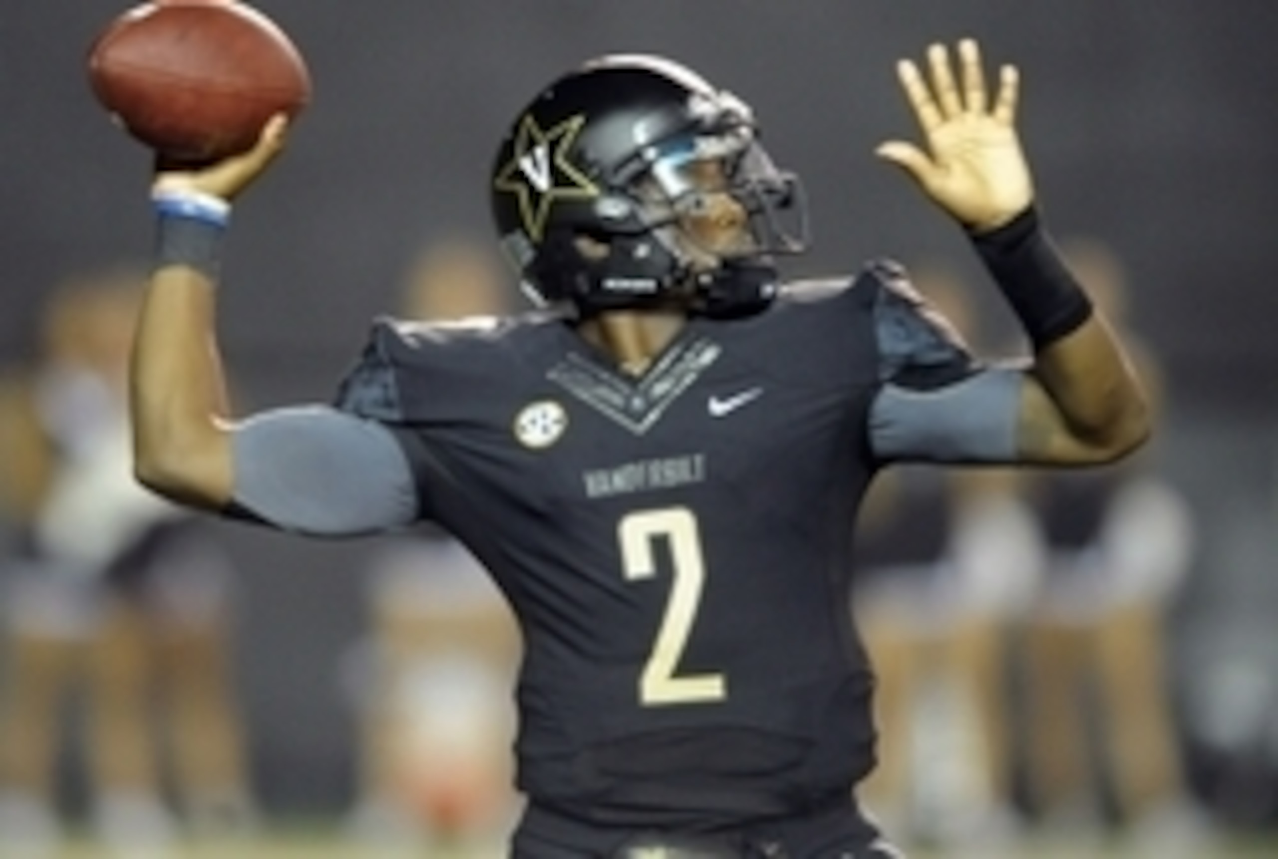 Vanderbilt QB Johnny McCrary Vanderbilt QB Johnny McCrary