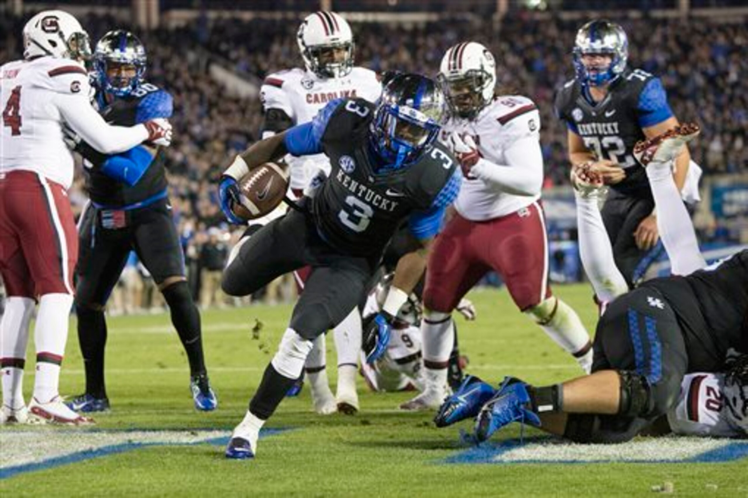 Kentucky running back Jojo Kemp