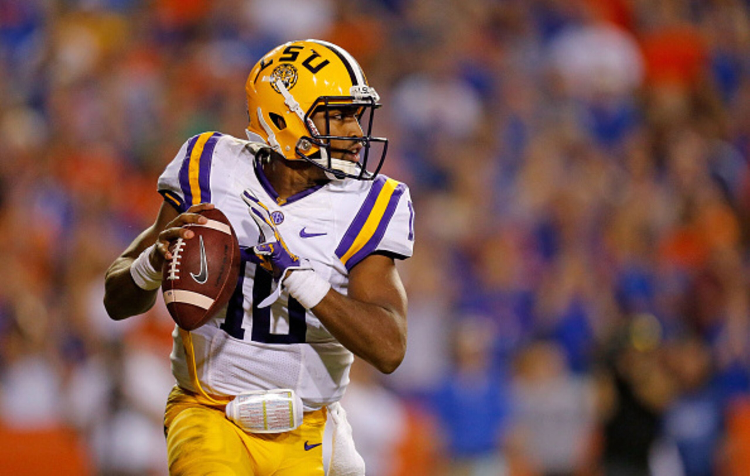 LSU quarterback Anthony Jennings