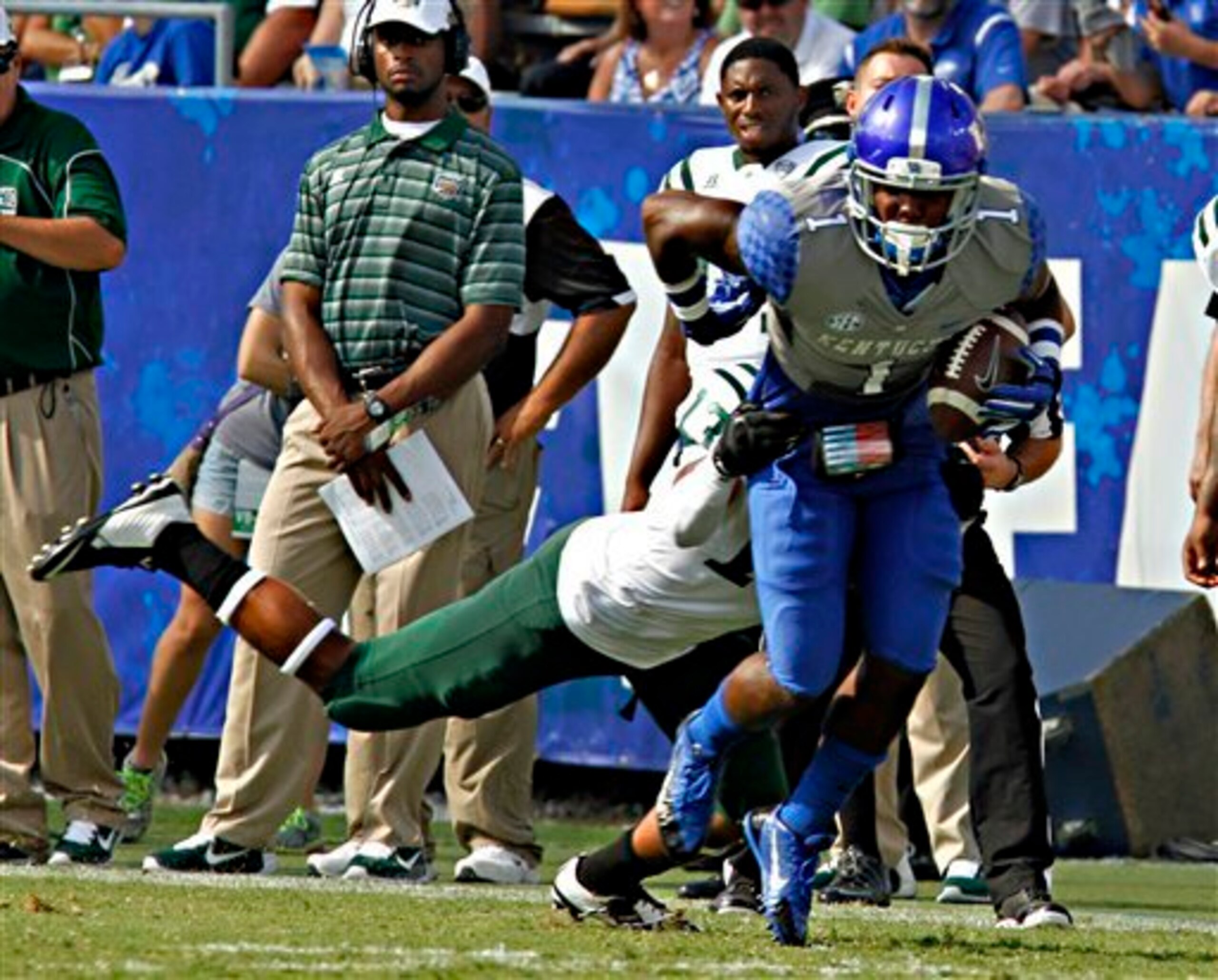 Kentucky wide receiver Ryan Timmons