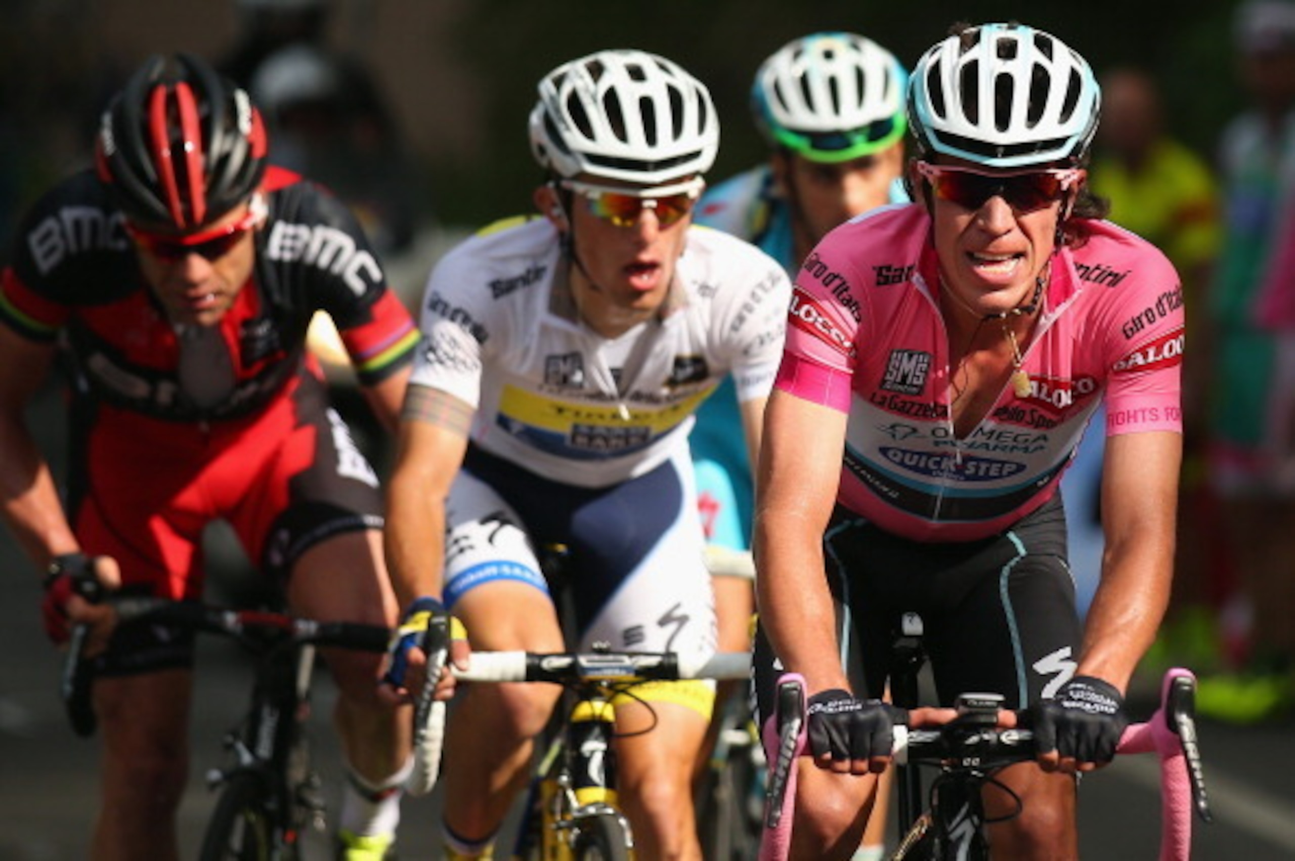 Rigoberto Uran finished second to Nairo Quintana at the 2014 Giro