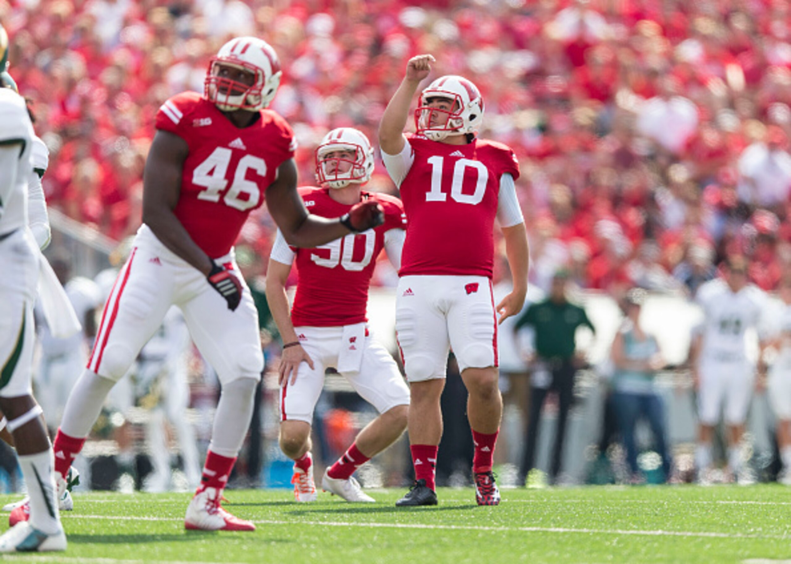 Though a fan-favorite, Rafael Gaglianone will have to pick up his play for the Badgers to succeed this season.