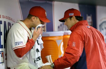 The Cardinals' Adam Wainwright hasn't been his ace self for manager Mike Matheny.