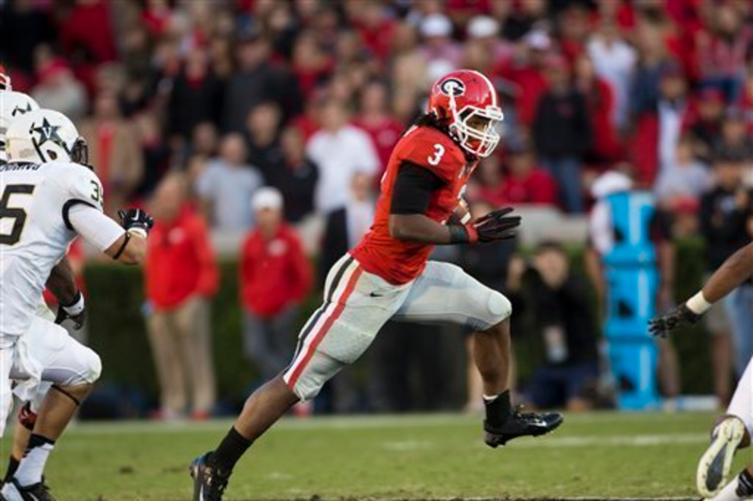 Before his suspension, Georgia's Todd Gurley had established himself as college football's top player. Before his suspension, Georgia's Todd Gurley had established himself as college football's top player.