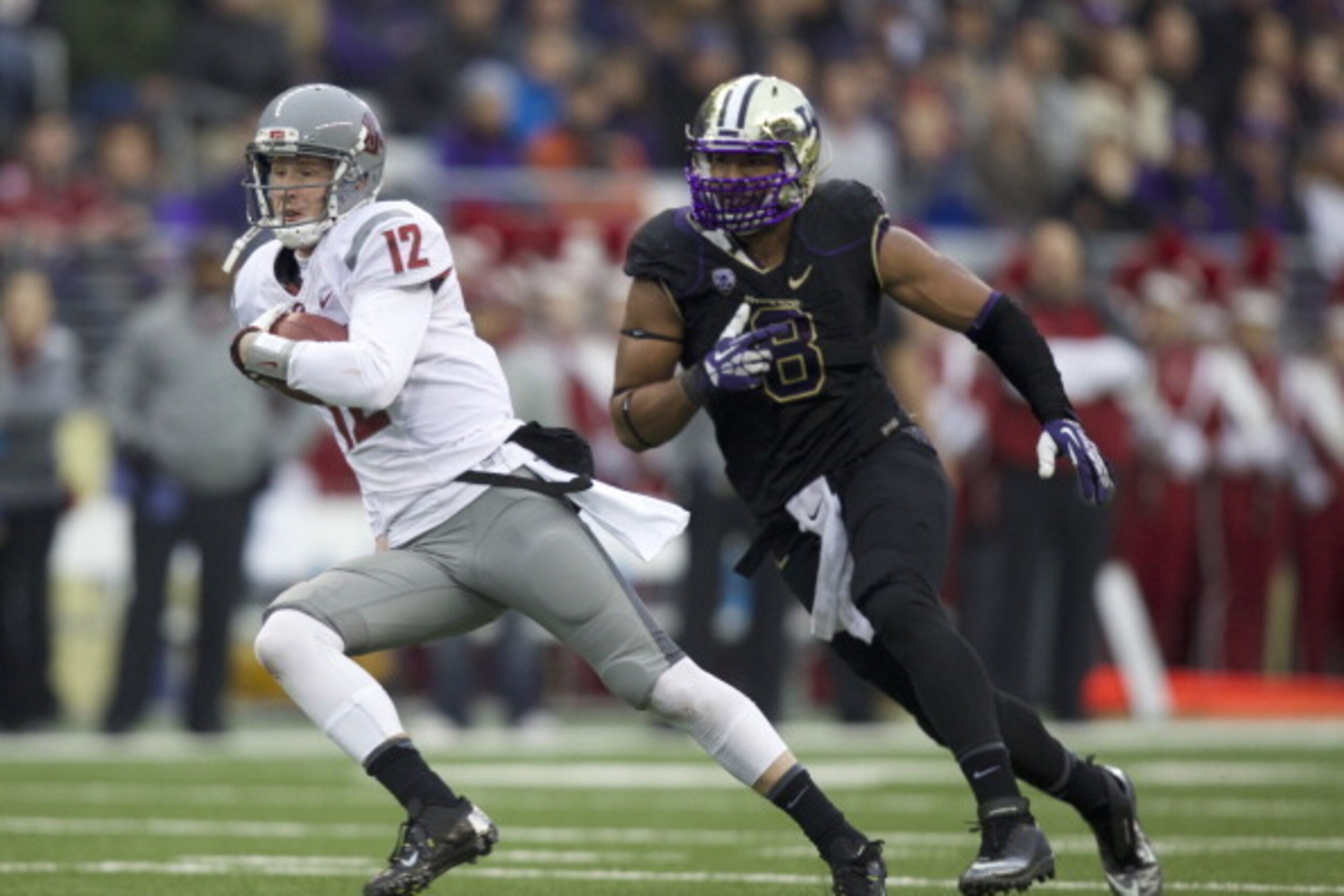 Washington LB Hau'oli Kikaha has been one of college football's top pass-rushers. Washington LB Hau'oli Kikaha has been one of college football's top pass-rushers.