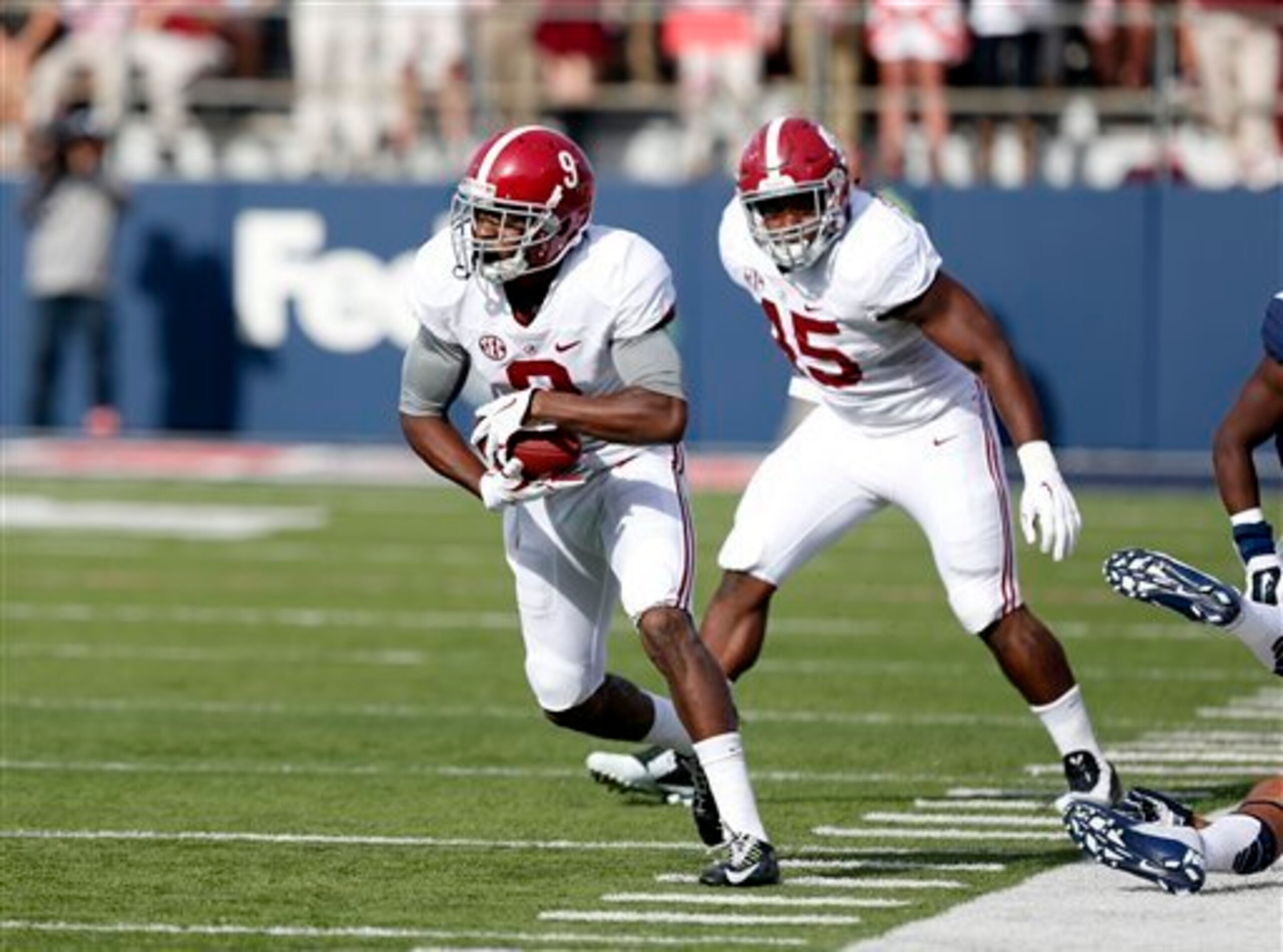 Alabama WR Amari Cooper is college football's top pass-catcher. Alabama WR Amari Cooper is college football's top pass-catcher.