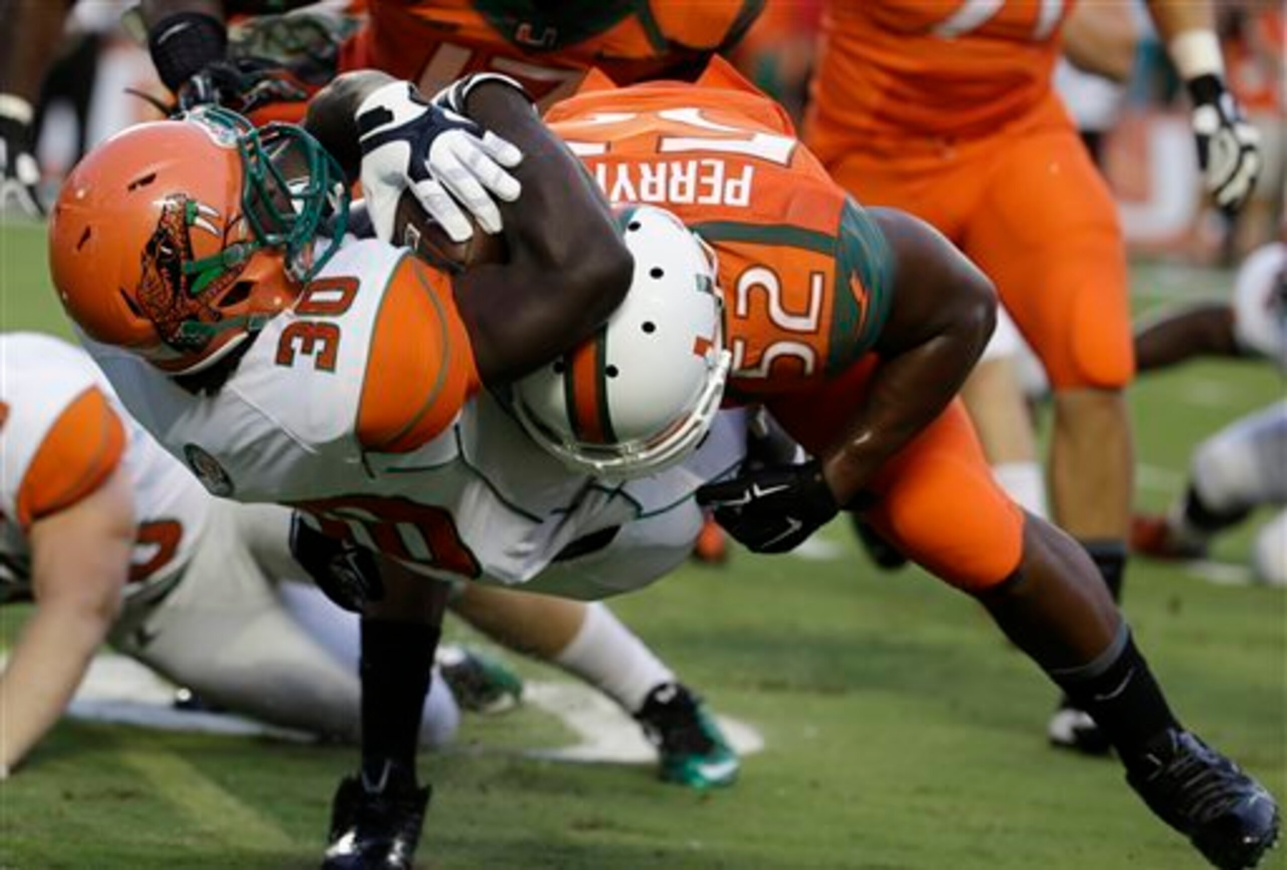 Denzel Perryman is one of college football's most dynamic defenders. Denzel Perryman is one of college football's most dynamic defenders.