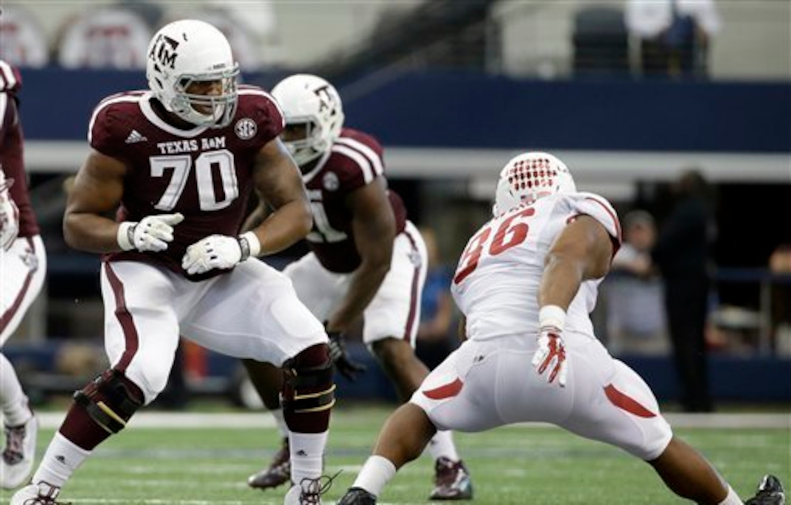 Cedric Ogbuehi is college football's top left tackle. Cedric Ogbuehi is college football's top left tackle.