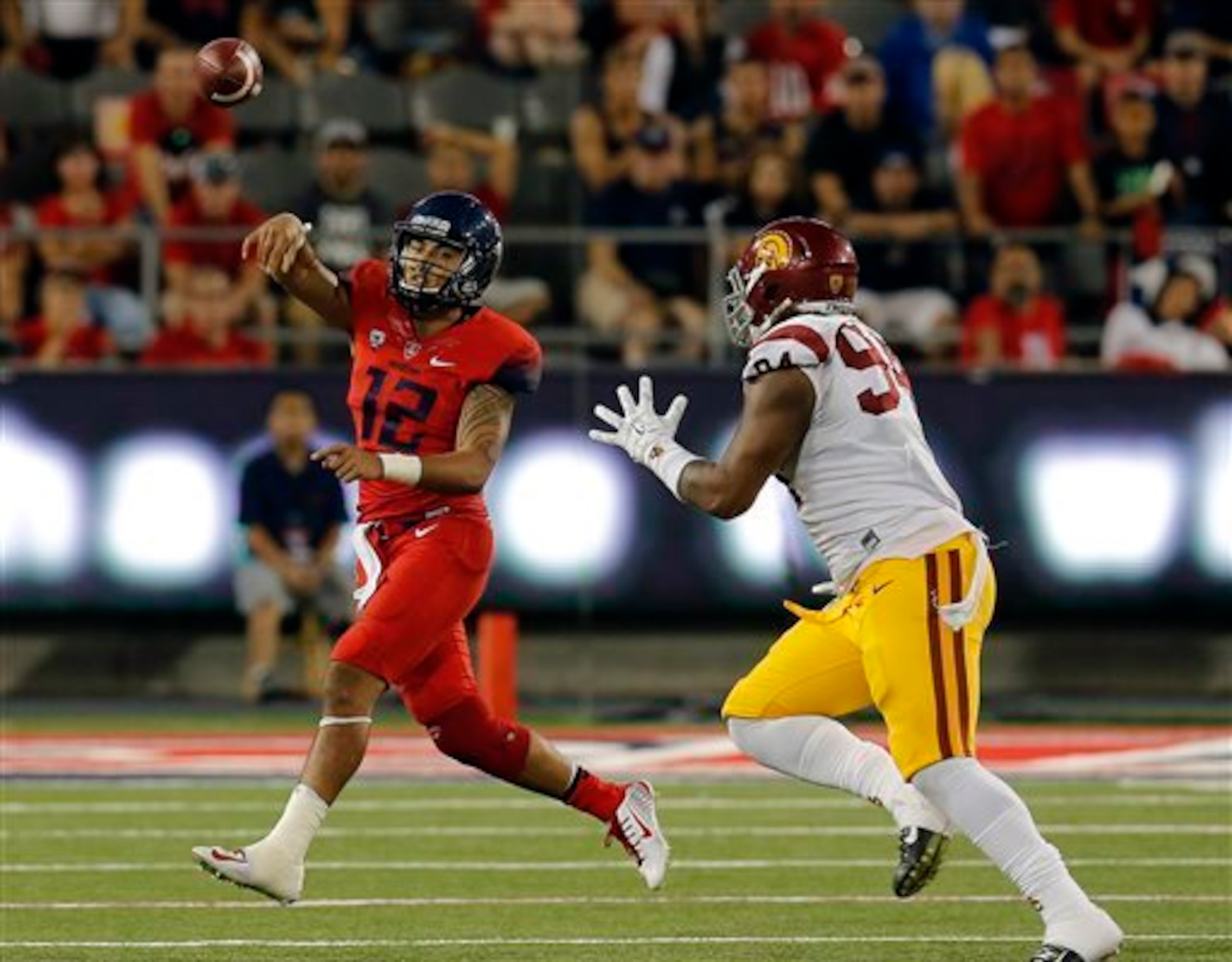 Southern Cal DT Leonard Williams is a nasty, brutish interior presence. Southern Cal DT Leonard Williams is a nasty, brutish interior presence.