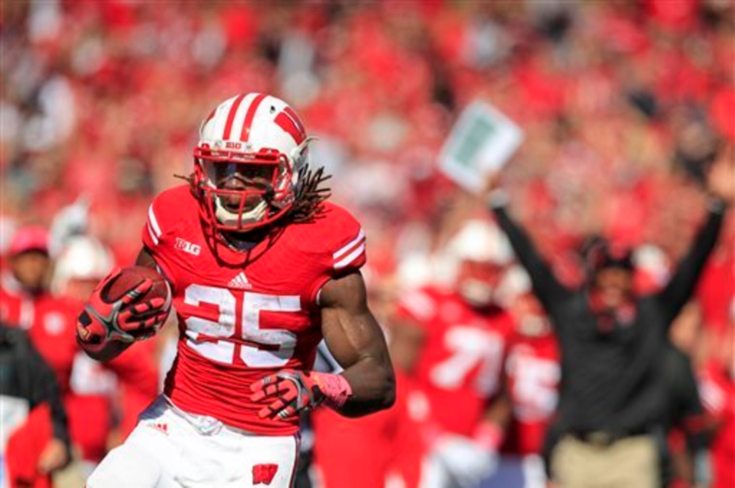 Wisconsin's Melvin Gordon is one of college football's top tailbacks. Wisconsin's Melvin Gordon is one of college football's top tailbacks.