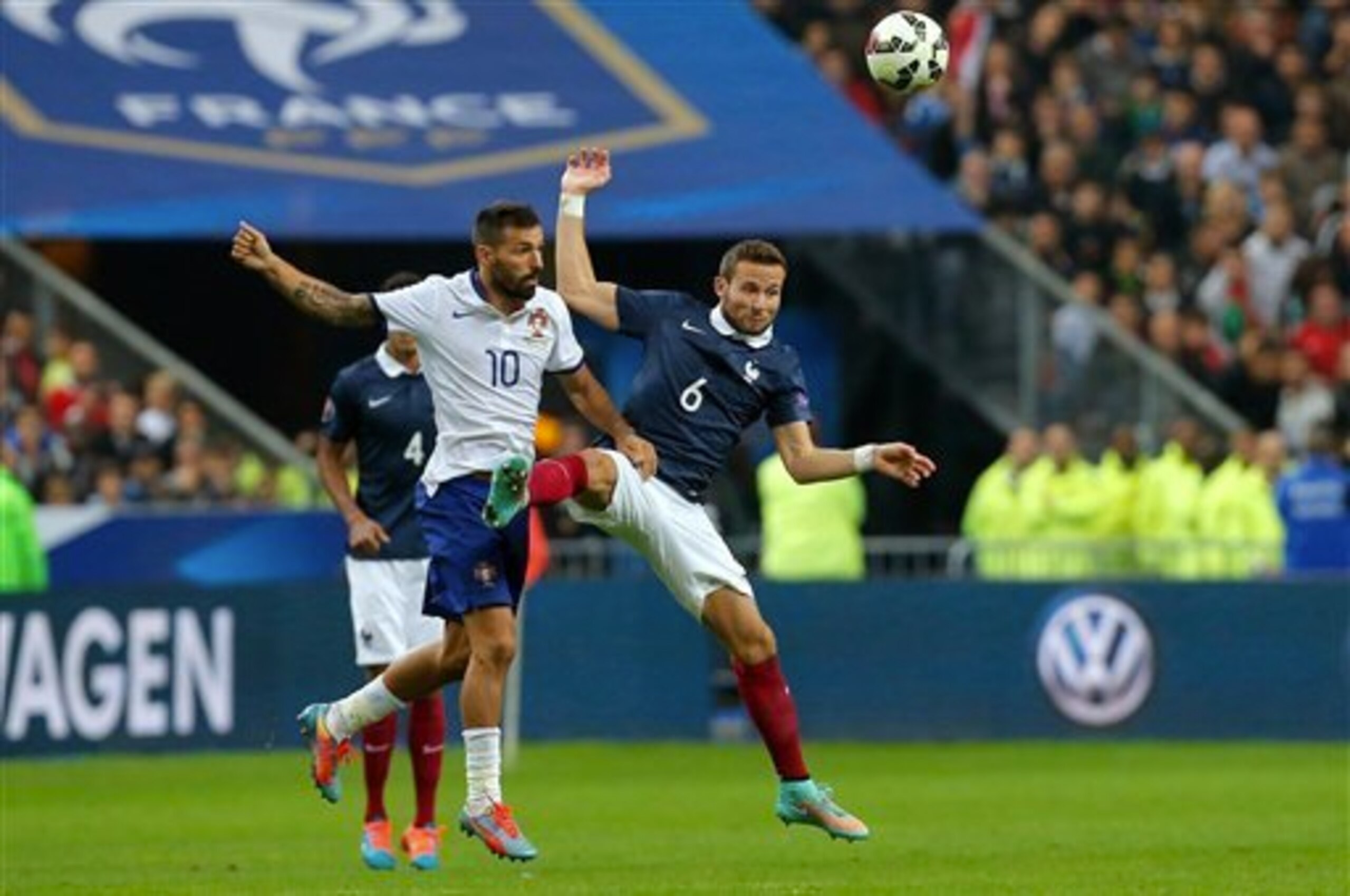 Cabaye struggled against Portugal.